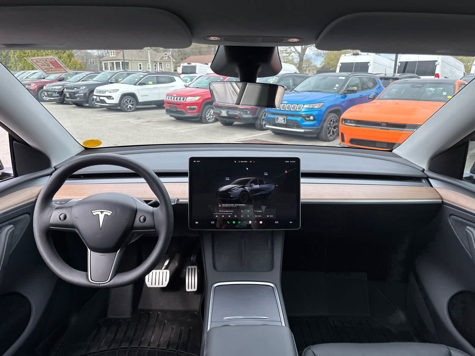 used 2024 Tesla Model Y car, priced at $37,895