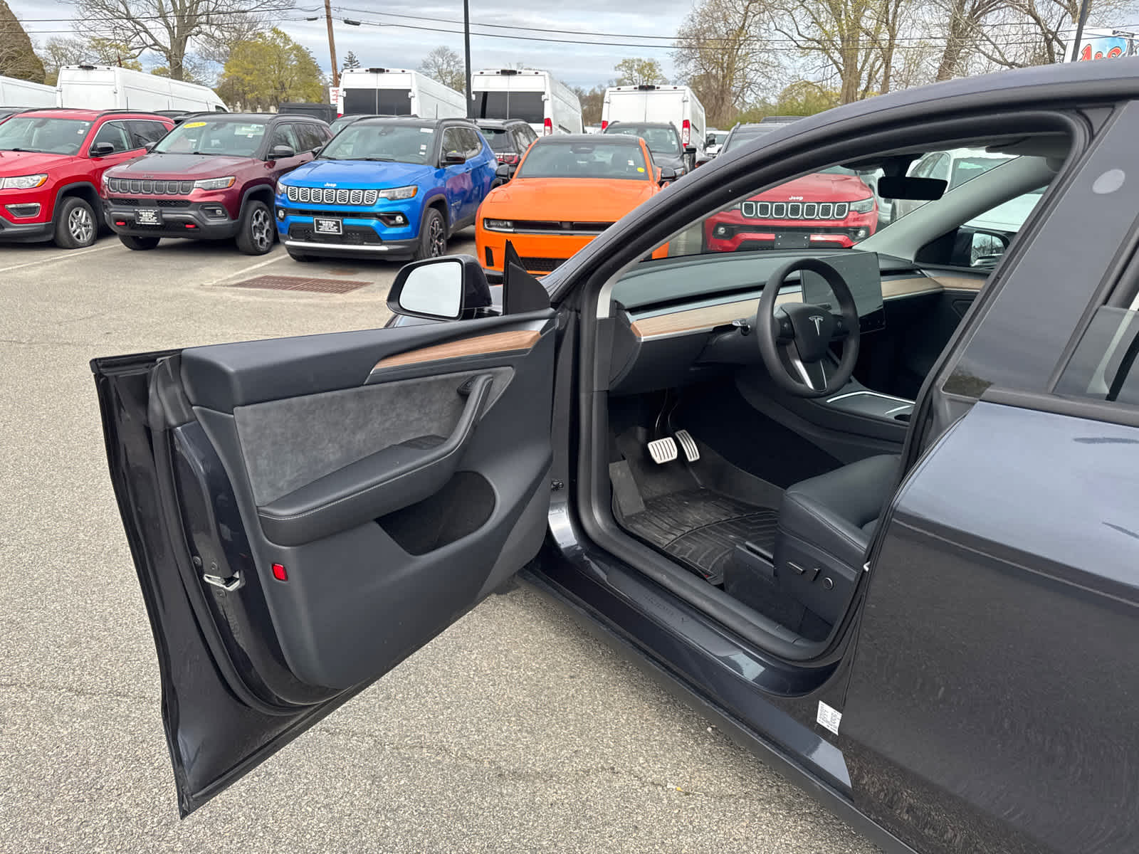 used 2024 Tesla Model Y car, priced at $37,895