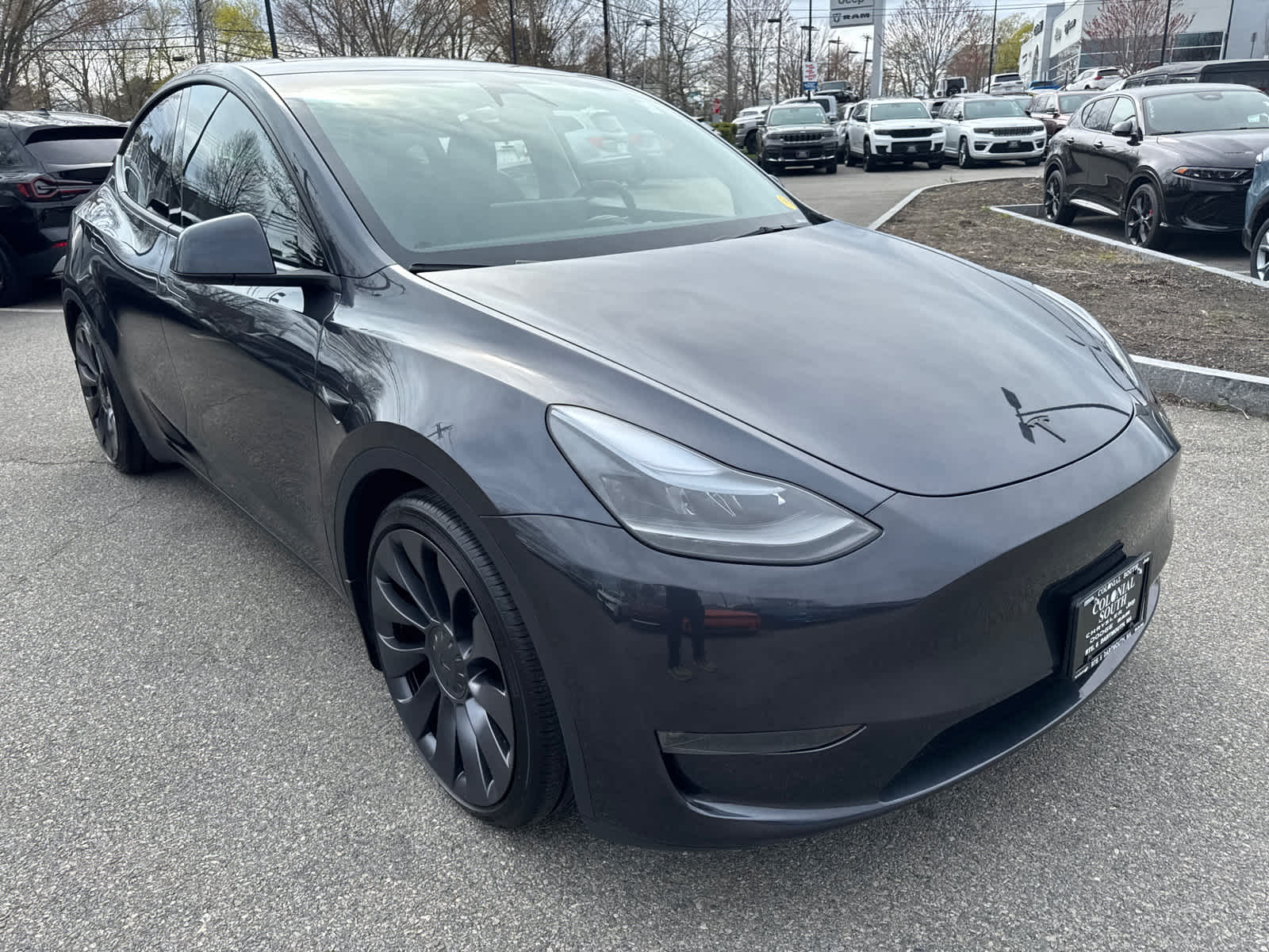 used 2024 Tesla Model Y car, priced at $37,895