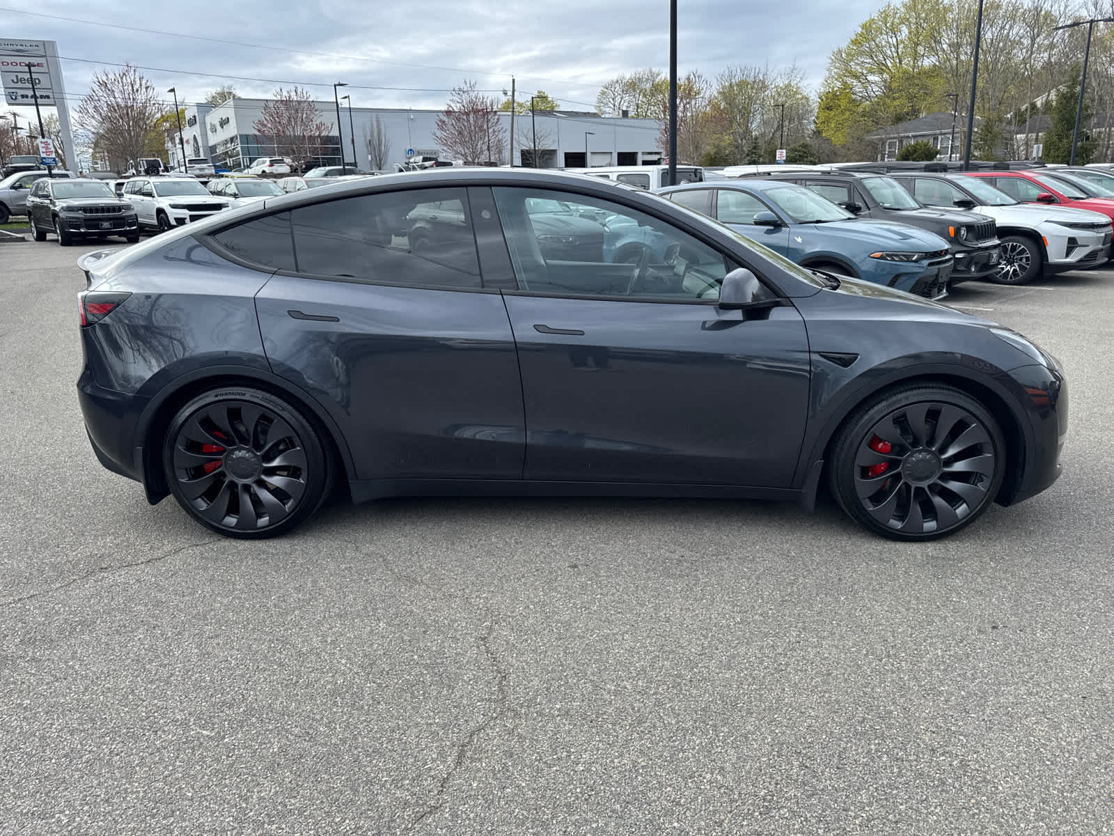 used 2024 Tesla Model Y car, priced at $37,895