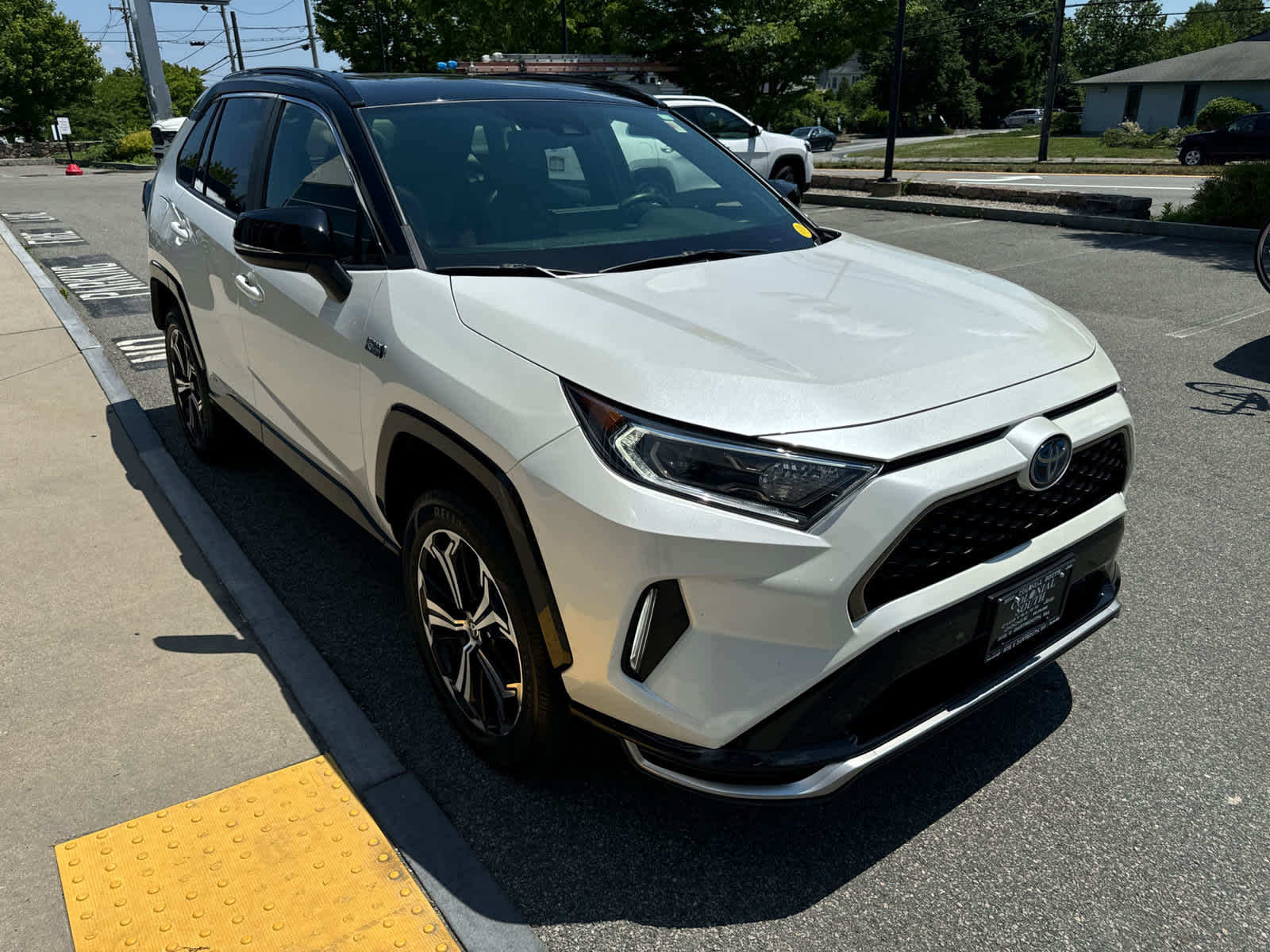 used 2021 Toyota RAV4 Prime car, priced at $33,500