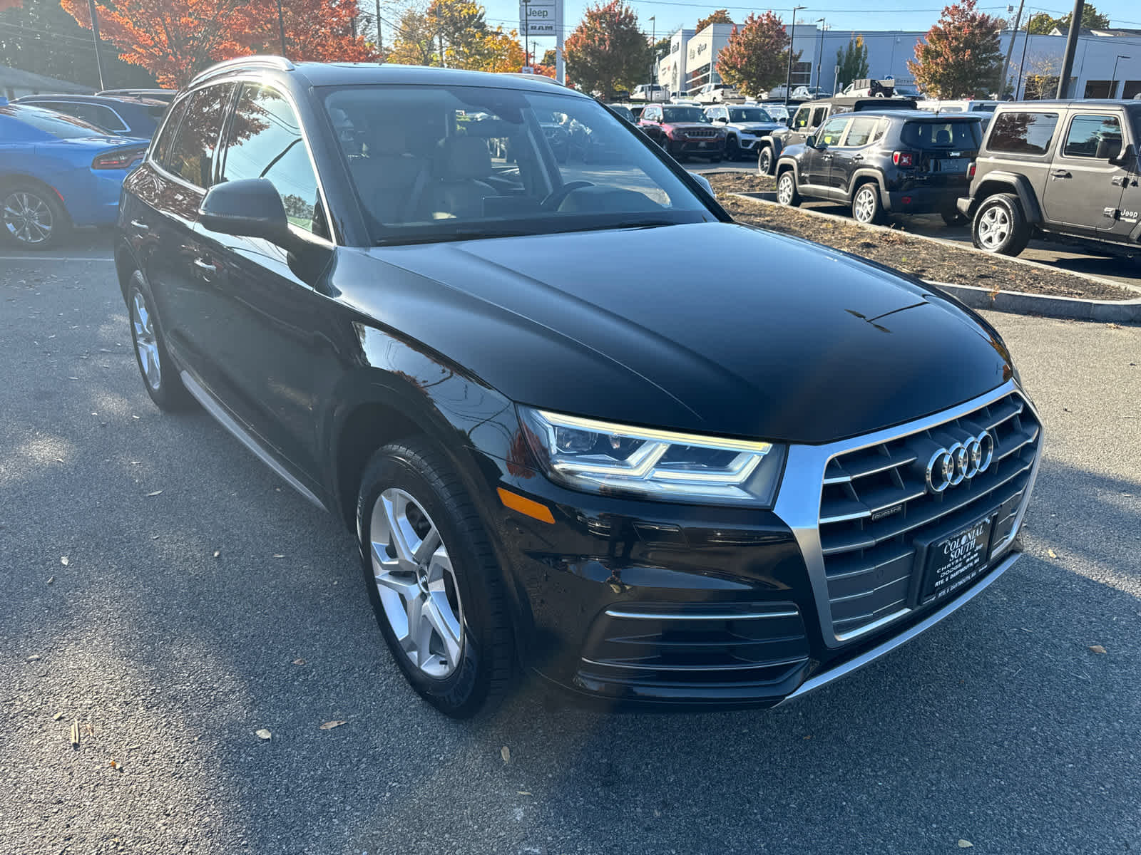 used 2018 Audi Q5 car, priced at $19,900