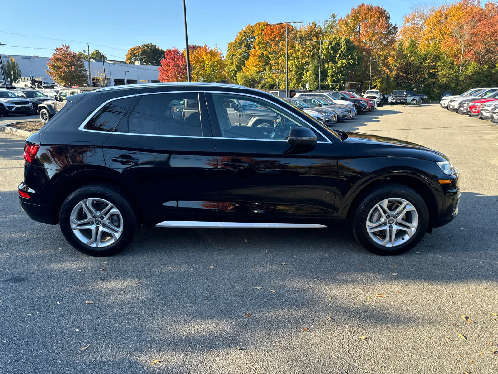 used 2018 Audi Q5 car, priced at $19,900