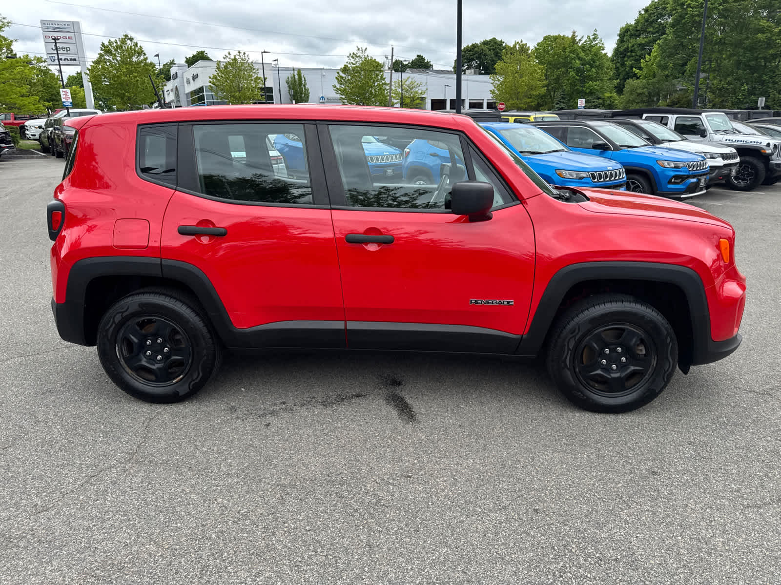 used 2019 Jeep Renegade car, priced at $15,395