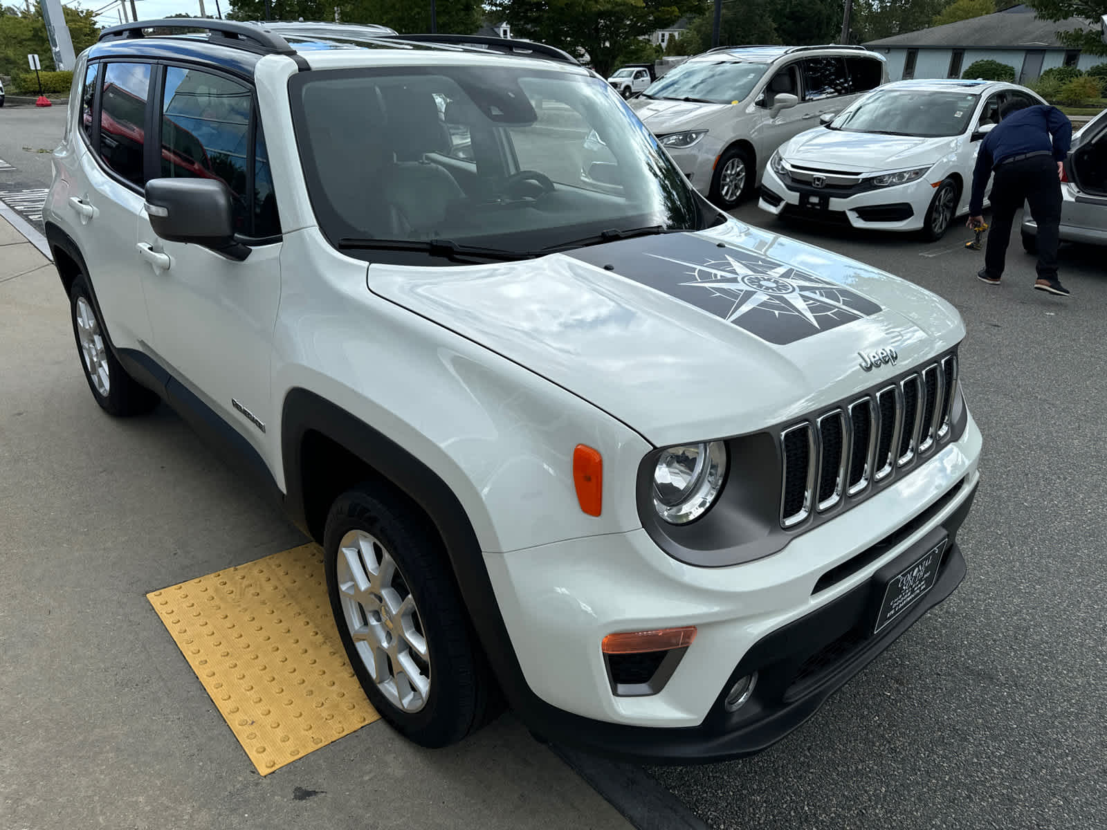 used 2021 Jeep Renegade car, priced at $20,400