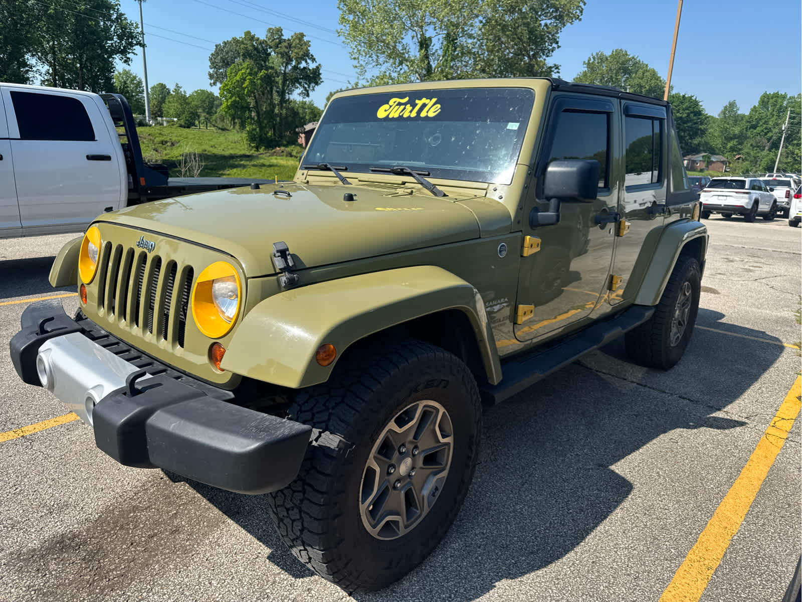 used 2013 Jeep Wrangler Unlimited car, priced at $19,900