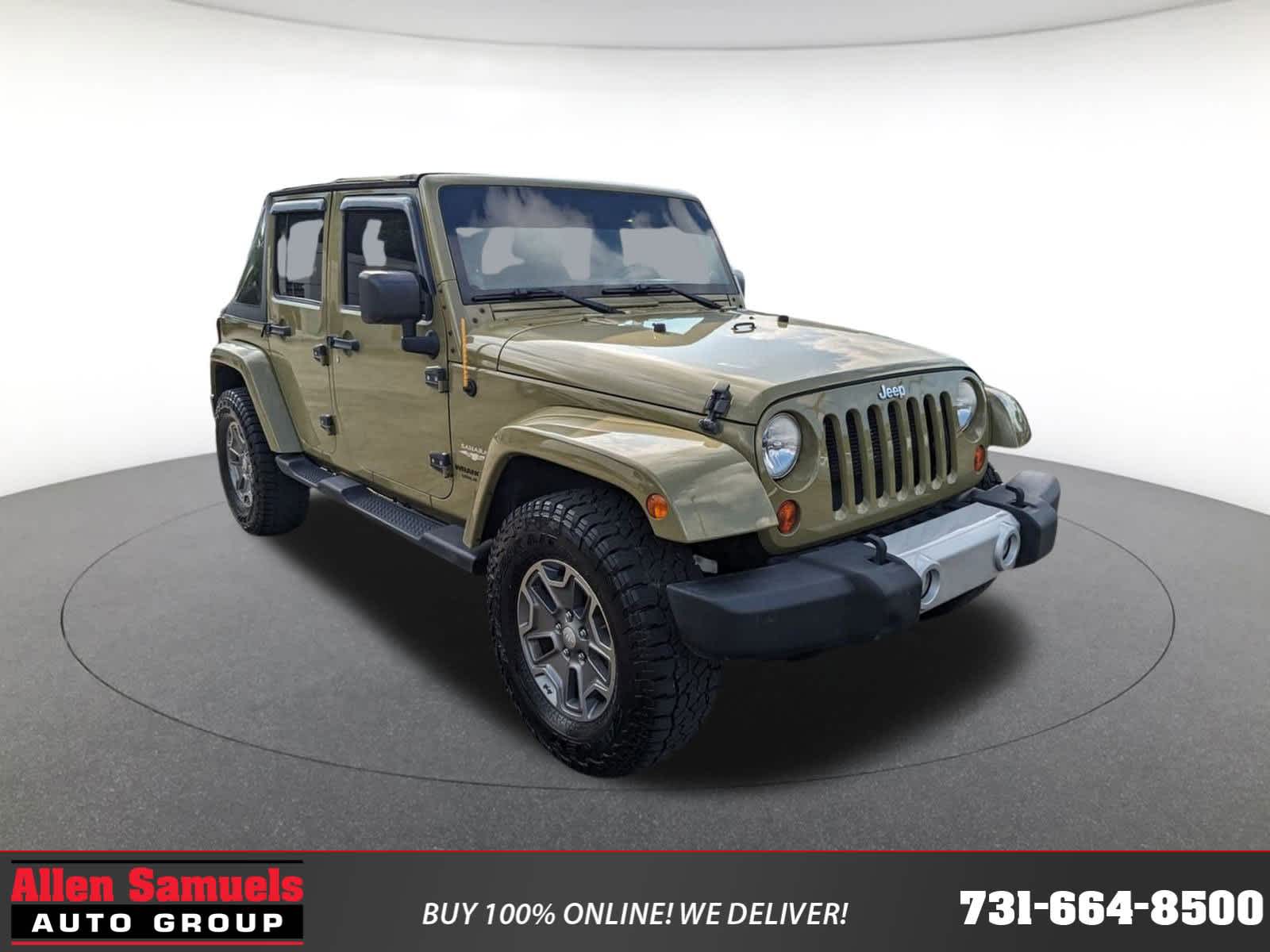 used 2013 Jeep Wrangler Unlimited car, priced at $17,800
