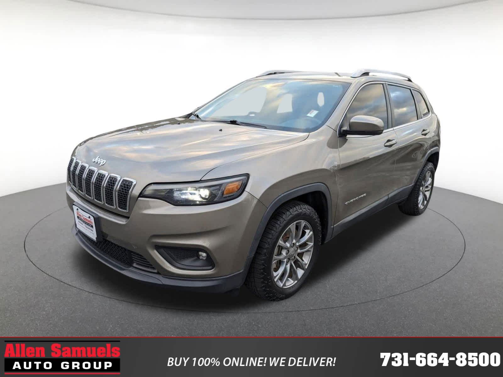 used 2019 Jeep Cherokee car, priced at $17,500