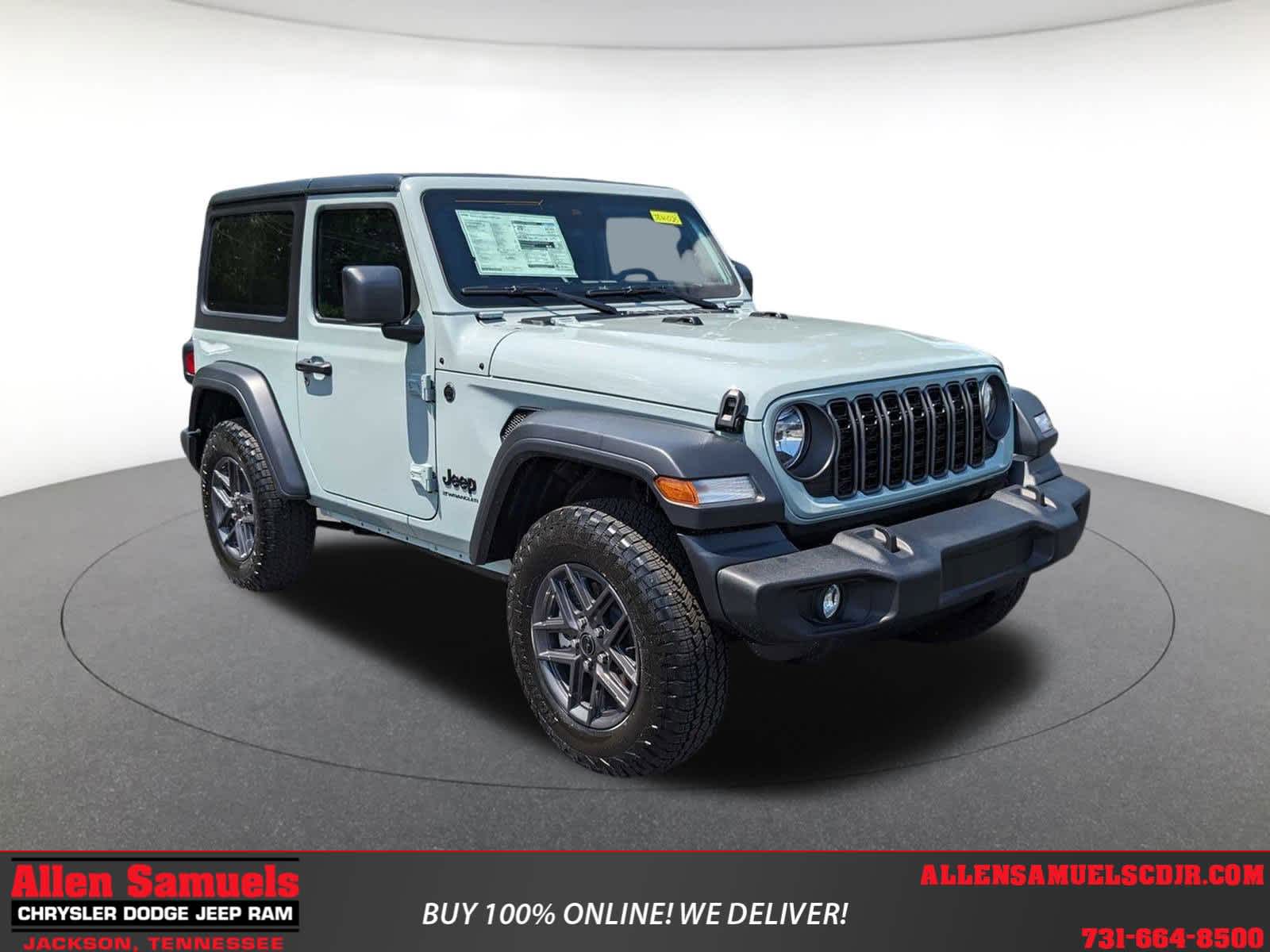 new 2024 Jeep Wrangler car, priced at $45,385