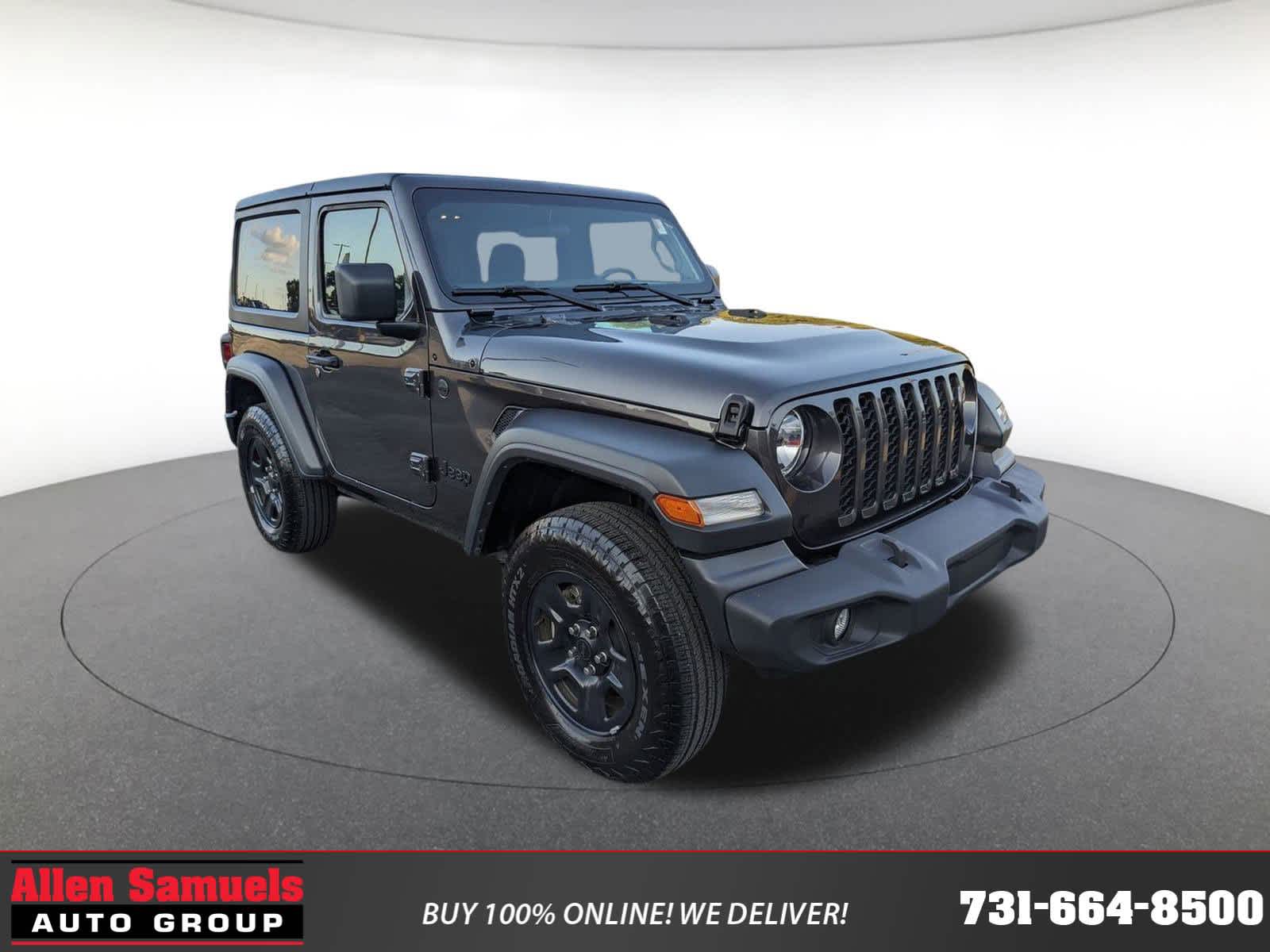 used 2024 Jeep Wrangler car, priced at $31,750