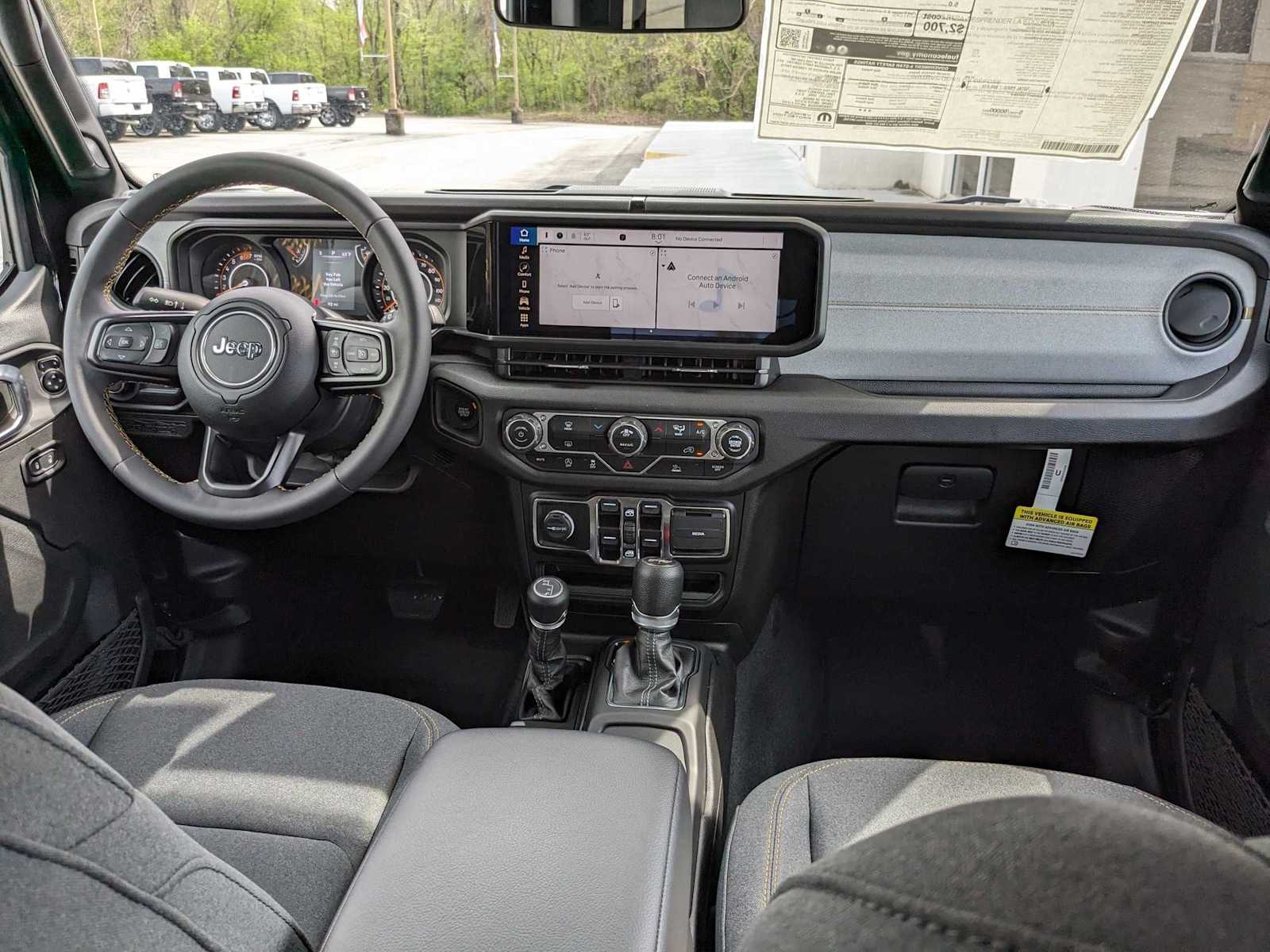 new 2024 Jeep Wrangler car, priced at $45,500