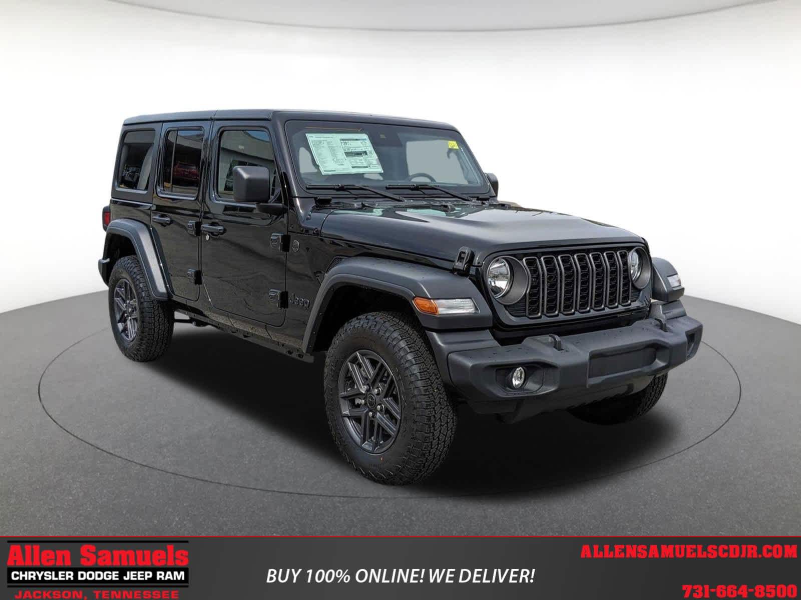 new 2024 Jeep Wrangler car, priced at $45,500