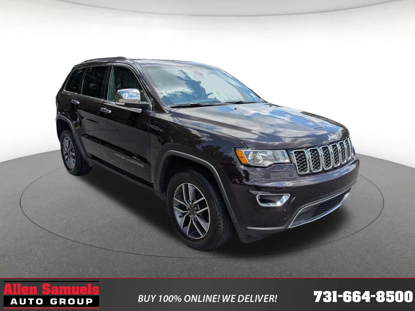 used 2020 Jeep Grand Cherokee car, priced at $21,614