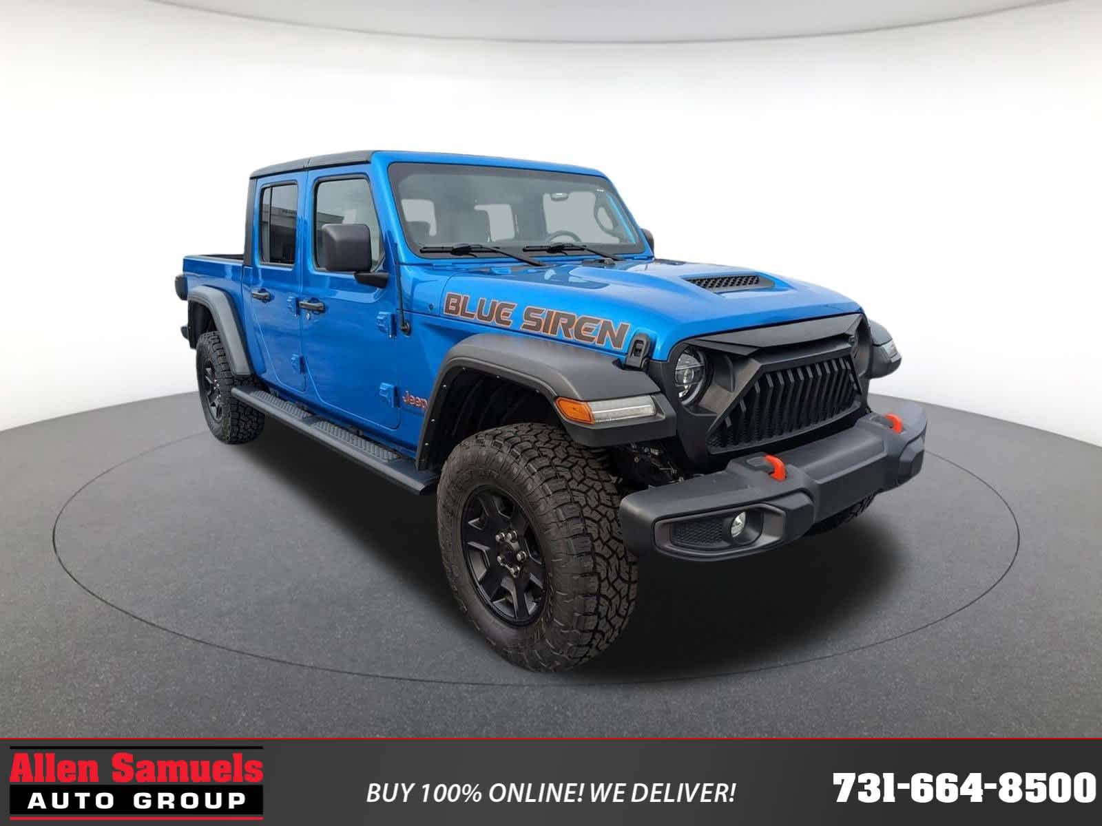 used 2021 Jeep Gladiator car, priced at $33,500