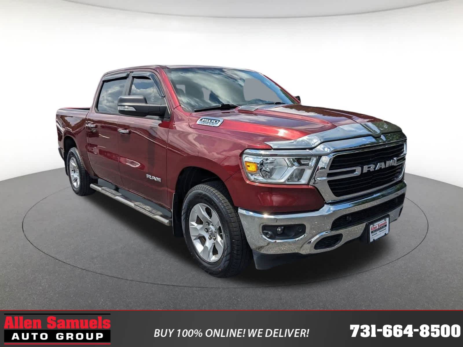 used 2019 Ram 1500 car, priced at $28,736