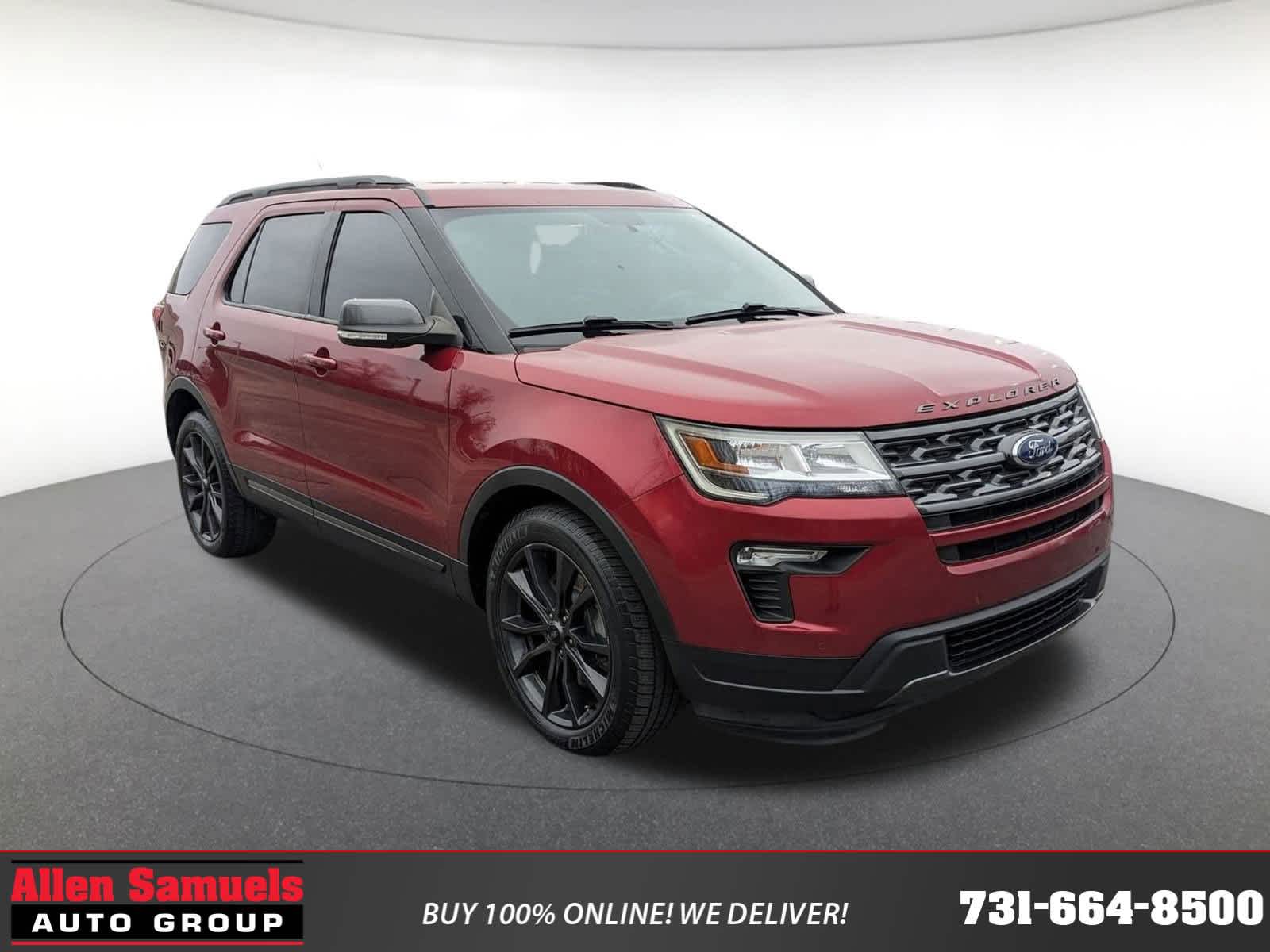 used 2018 Ford Explorer car, priced at $16,500