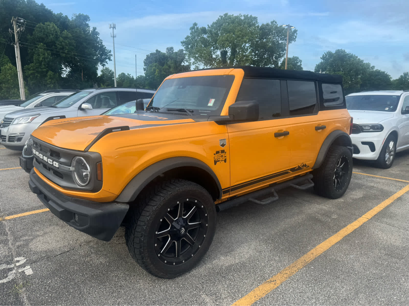 used 2022 Ford Bronco car, priced at $36,000