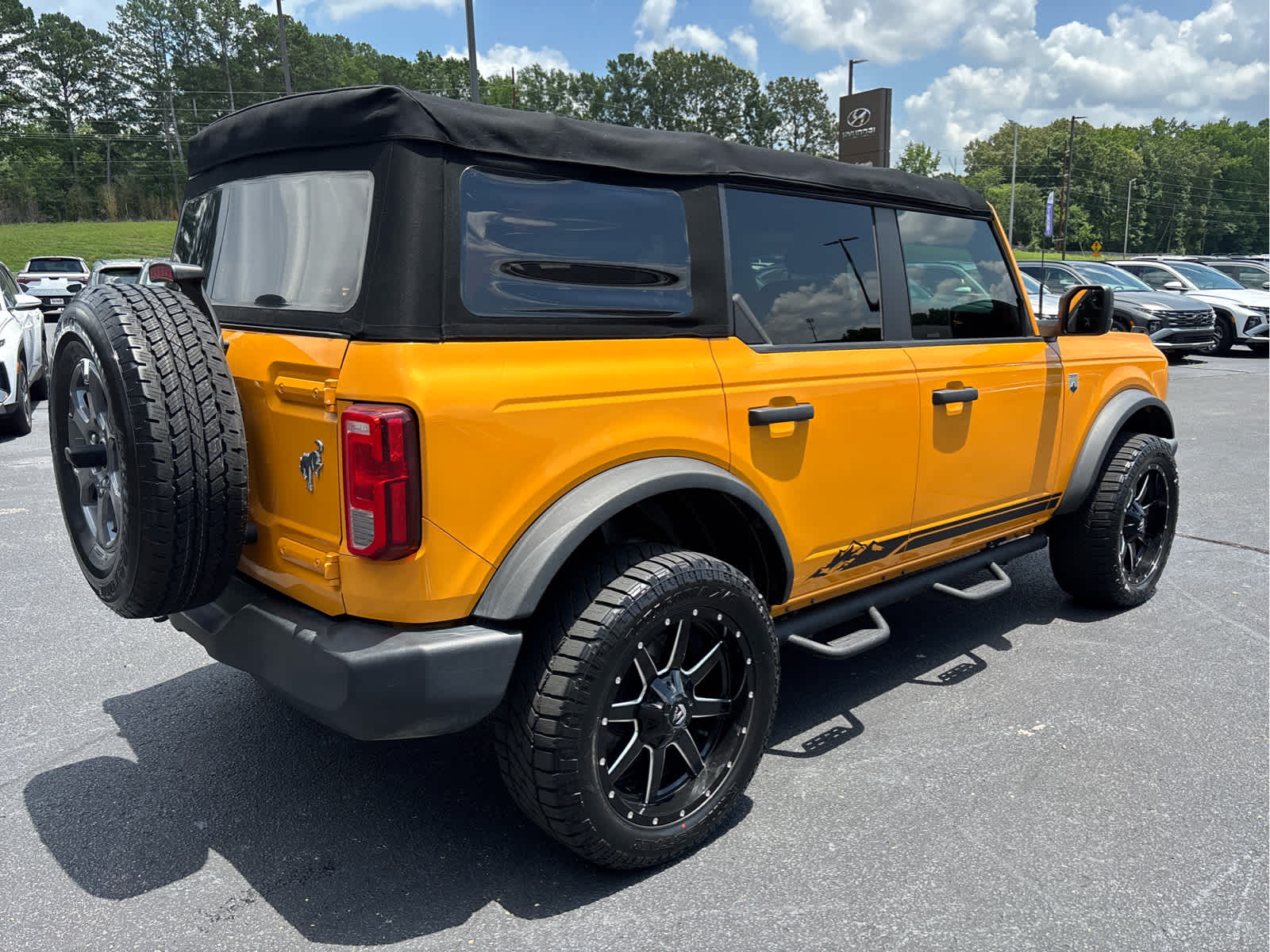 used 2022 Ford Bronco car, priced at $36,000