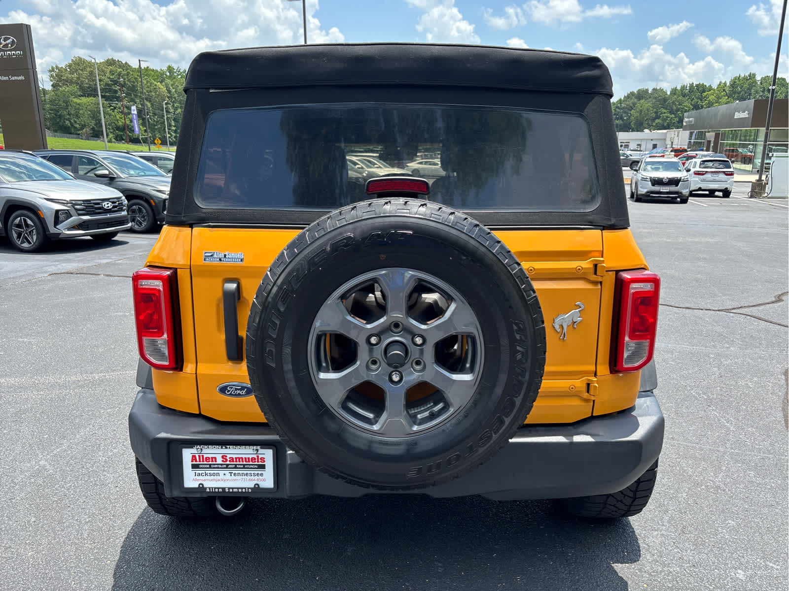 used 2022 Ford Bronco car, priced at $36,000