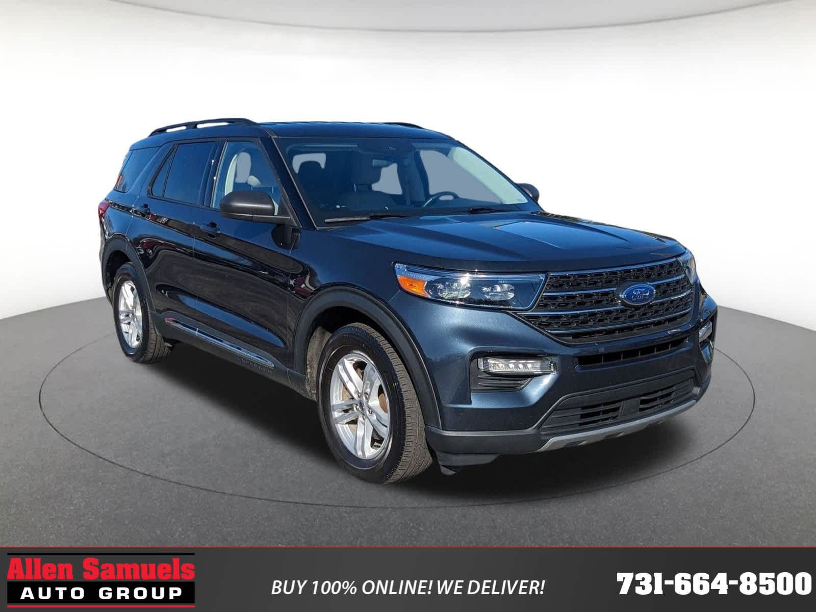 used 2022 Ford Explorer car, priced at $27,889