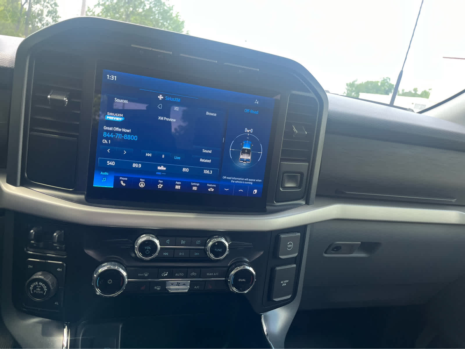 used 2023 Ford F-150 car, priced at $43,000