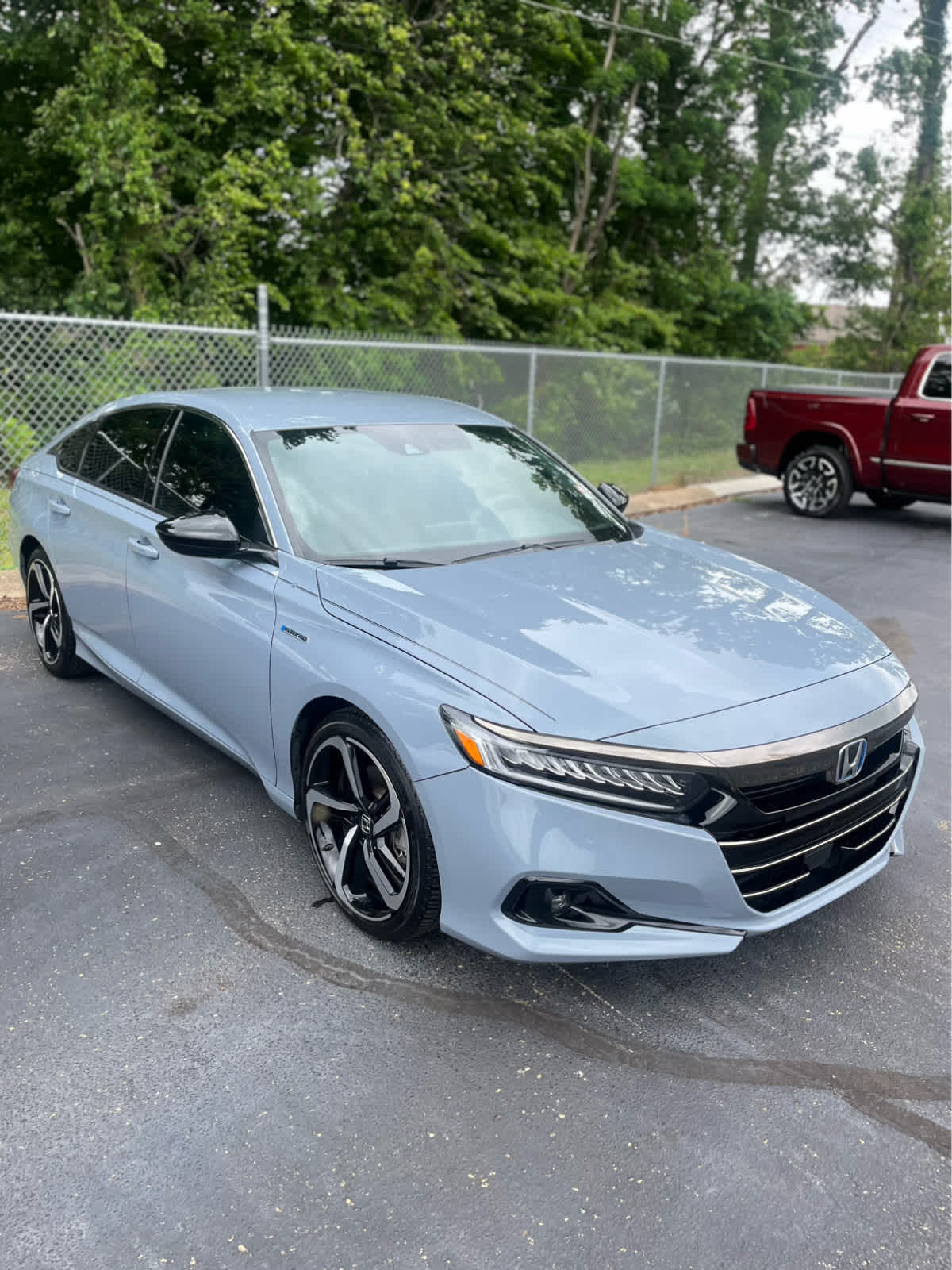 used 2022 Honda Accord Hybrid car, priced at $25,900