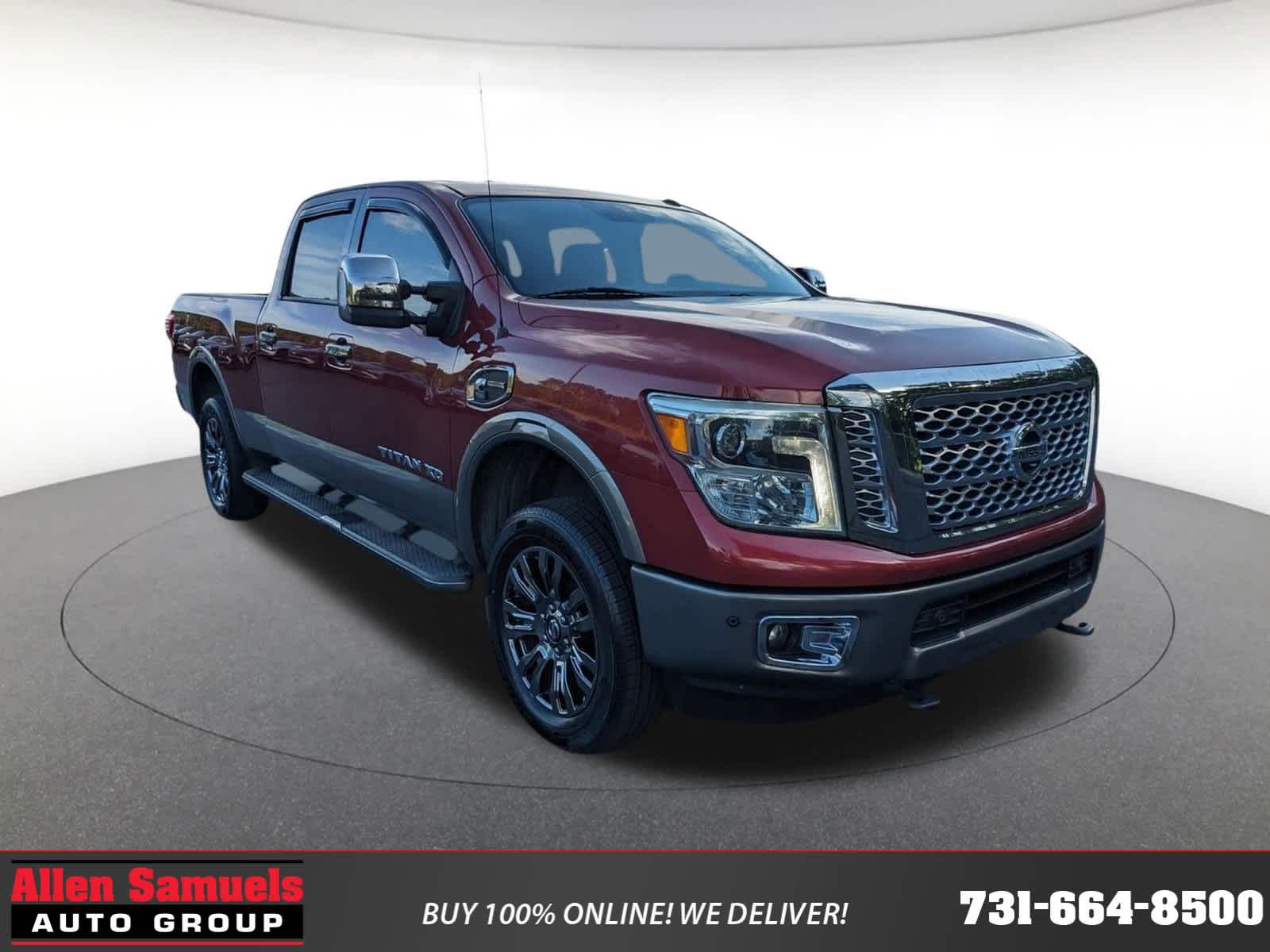 used 2016 Nissan Titan XD car, priced at $21,900
