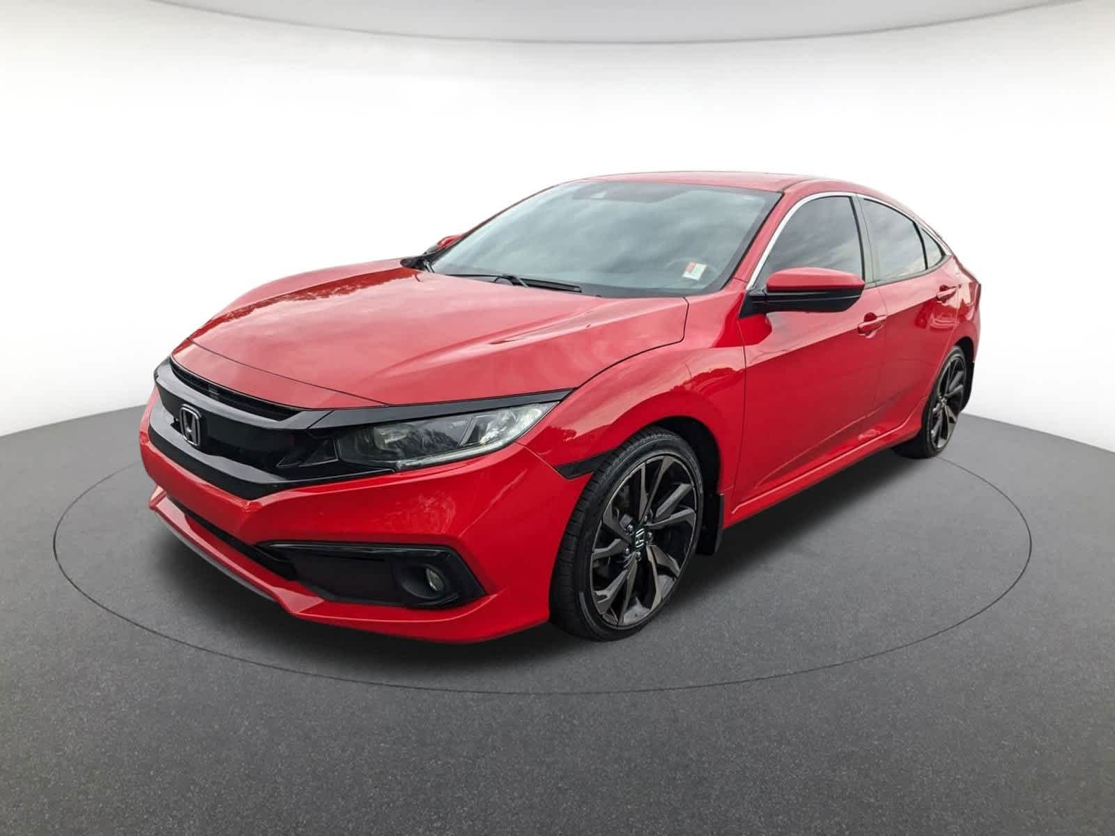 used 2020 Honda Civic car, priced at $21,000