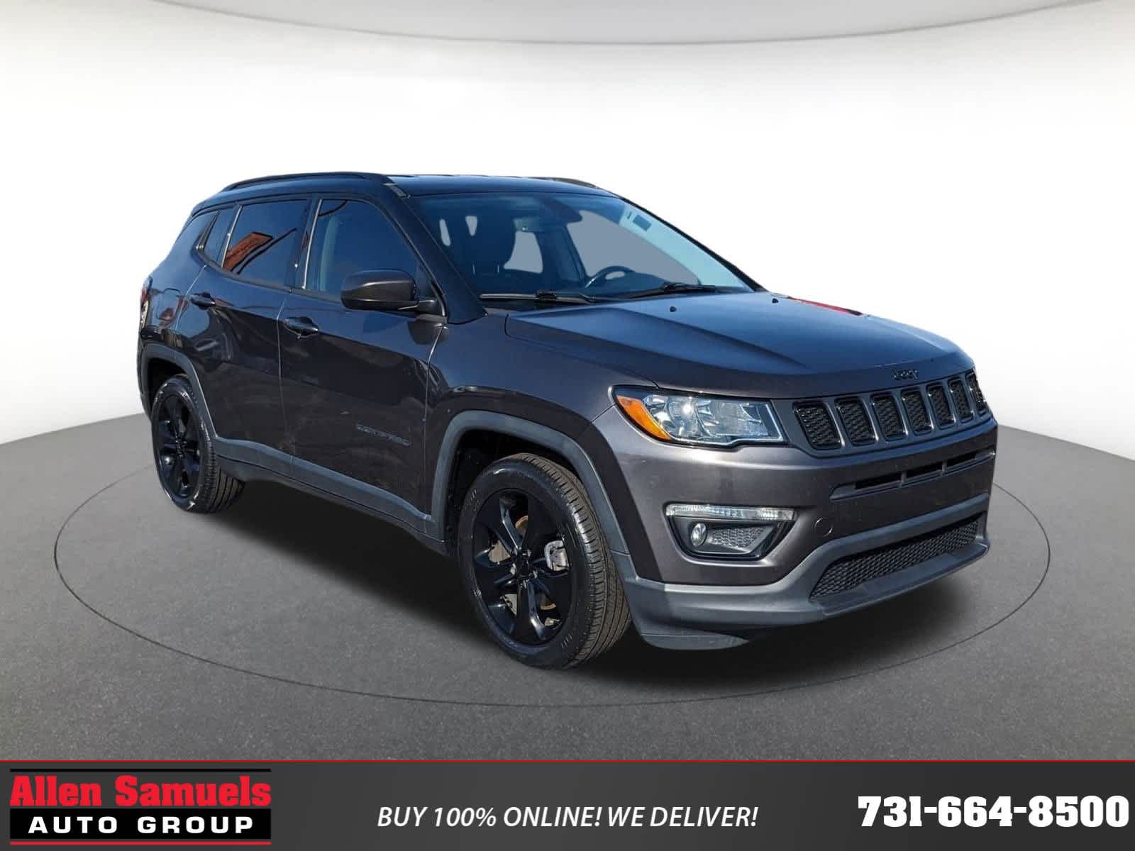 used 2019 Jeep Compass car, priced at $18,250