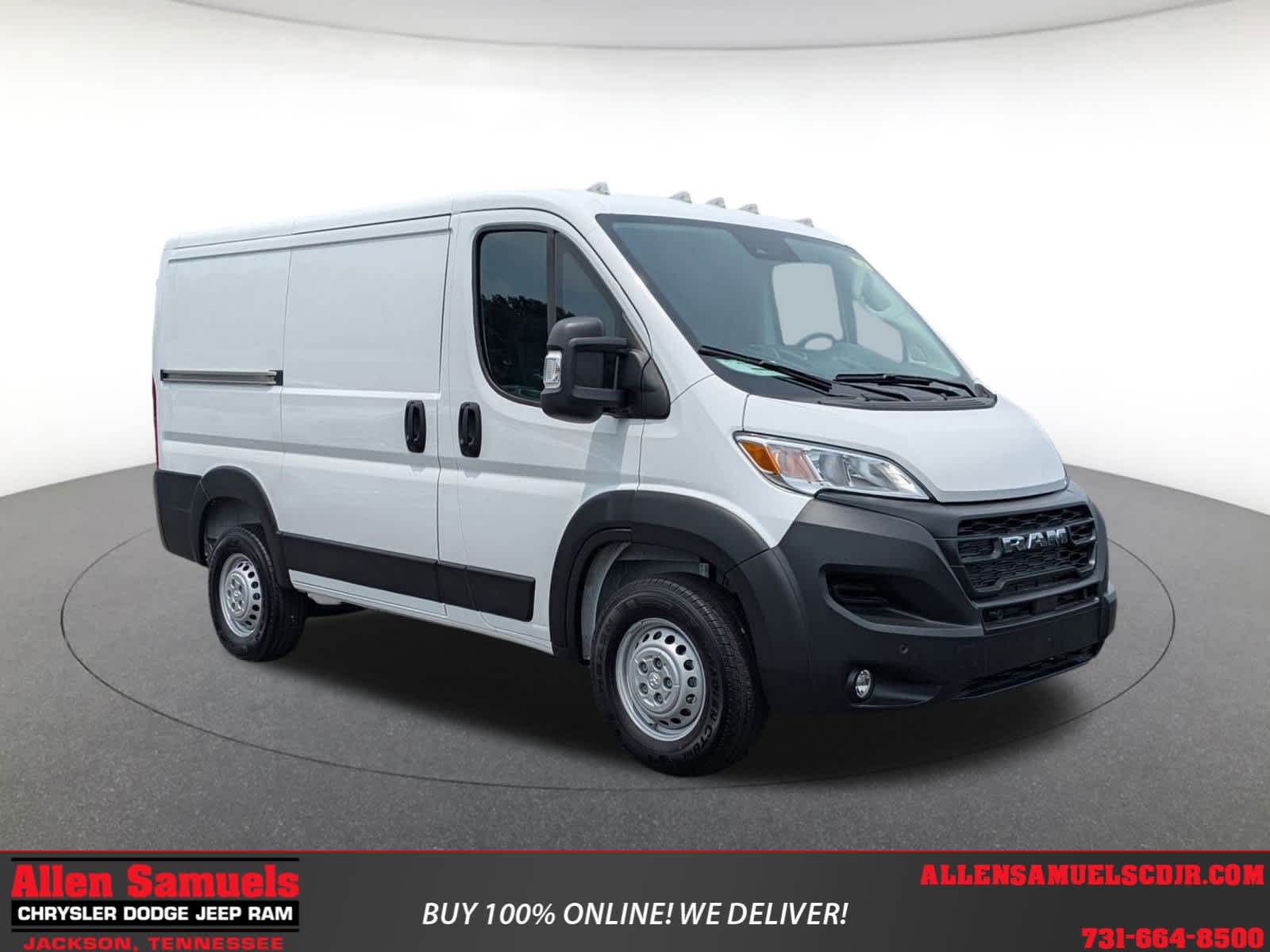 new 2025 Ram ProMaster car, priced at $43,757