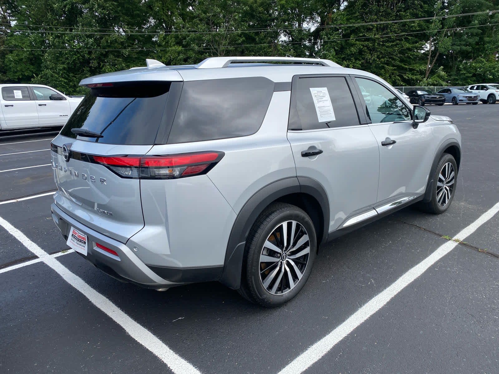 used 2024 Nissan Pathfinder car, priced at $42,000