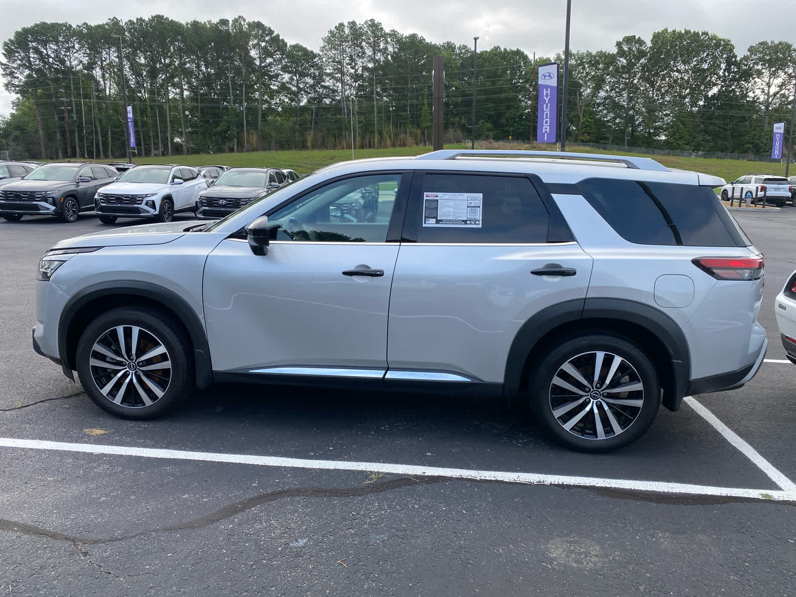 used 2024 Nissan Pathfinder car, priced at $42,000