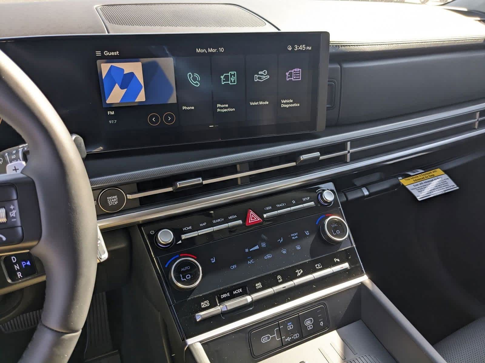 new 2025 Hyundai Santa Fe car, priced at $39,443