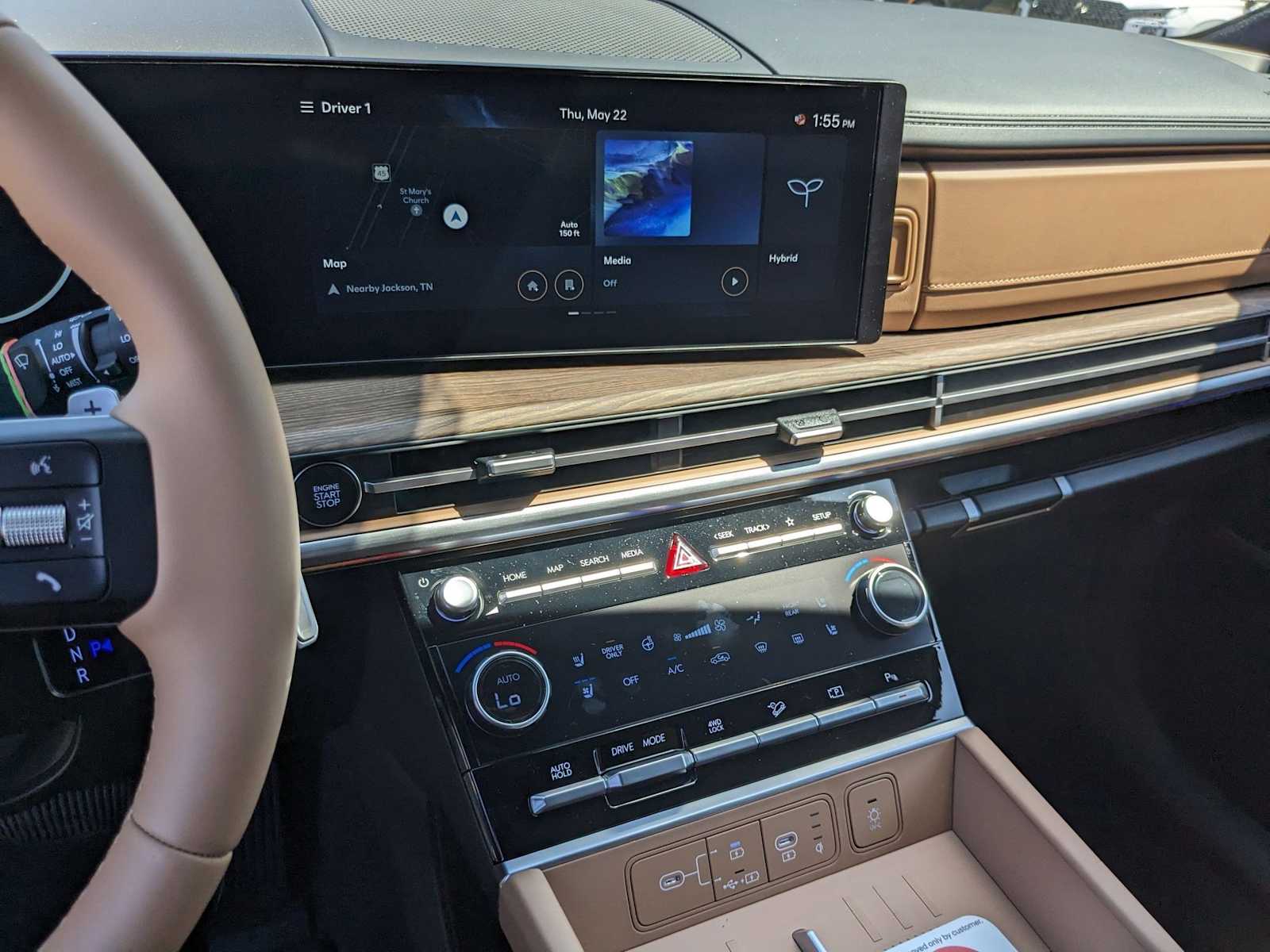 new 2025 Hyundai Santa Fe Hybrid car, priced at $49,105