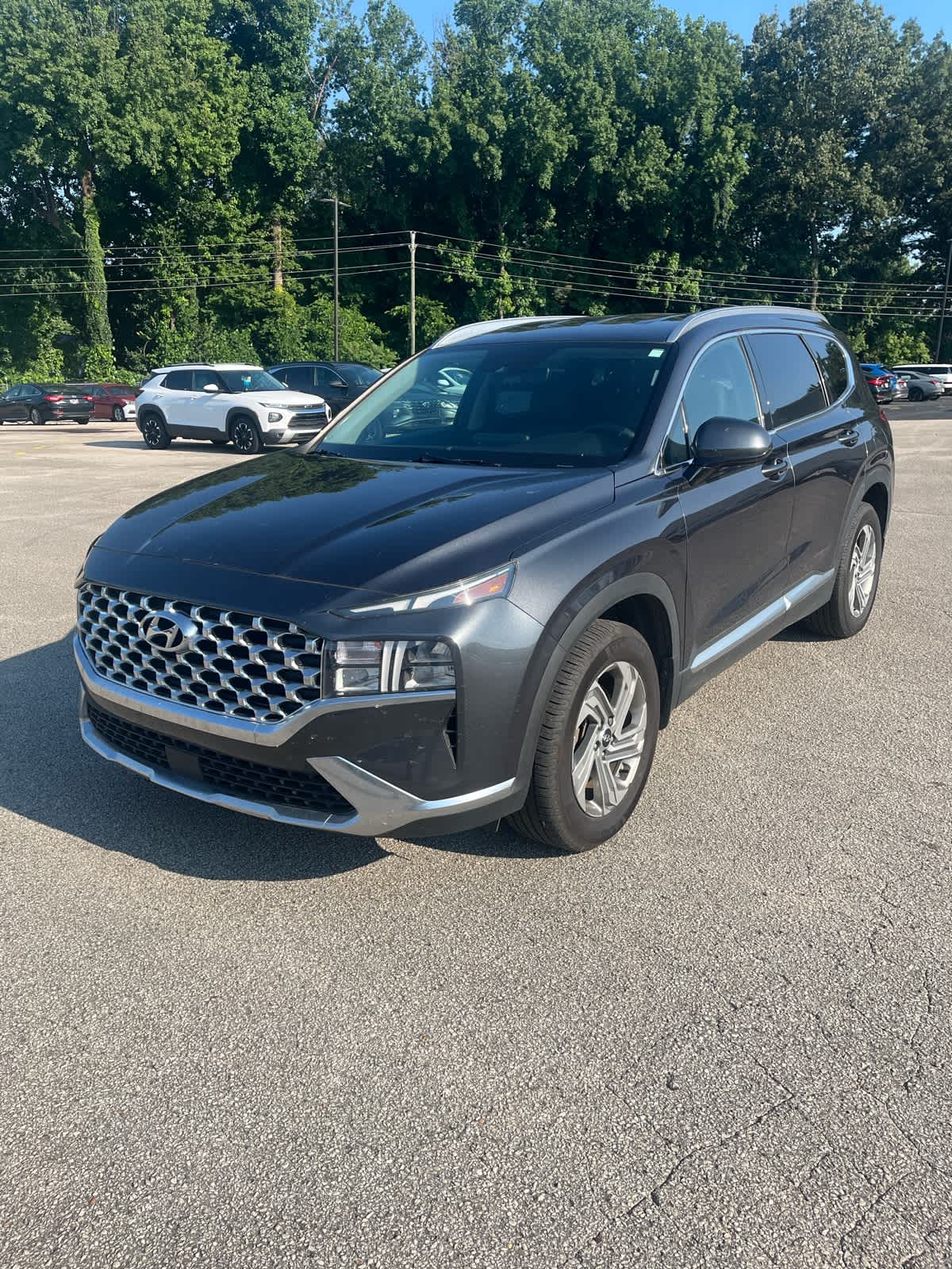 used 2022 Hyundai Santa Fe car, priced at $22,851