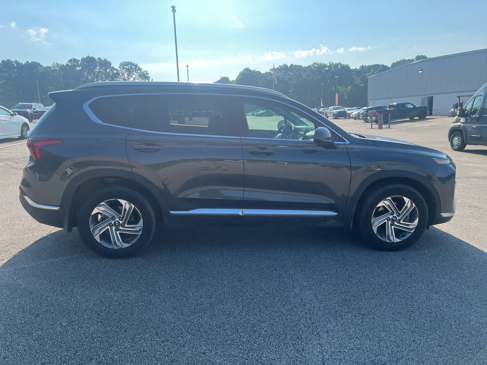 used 2022 Hyundai Santa Fe car, priced at $22,851