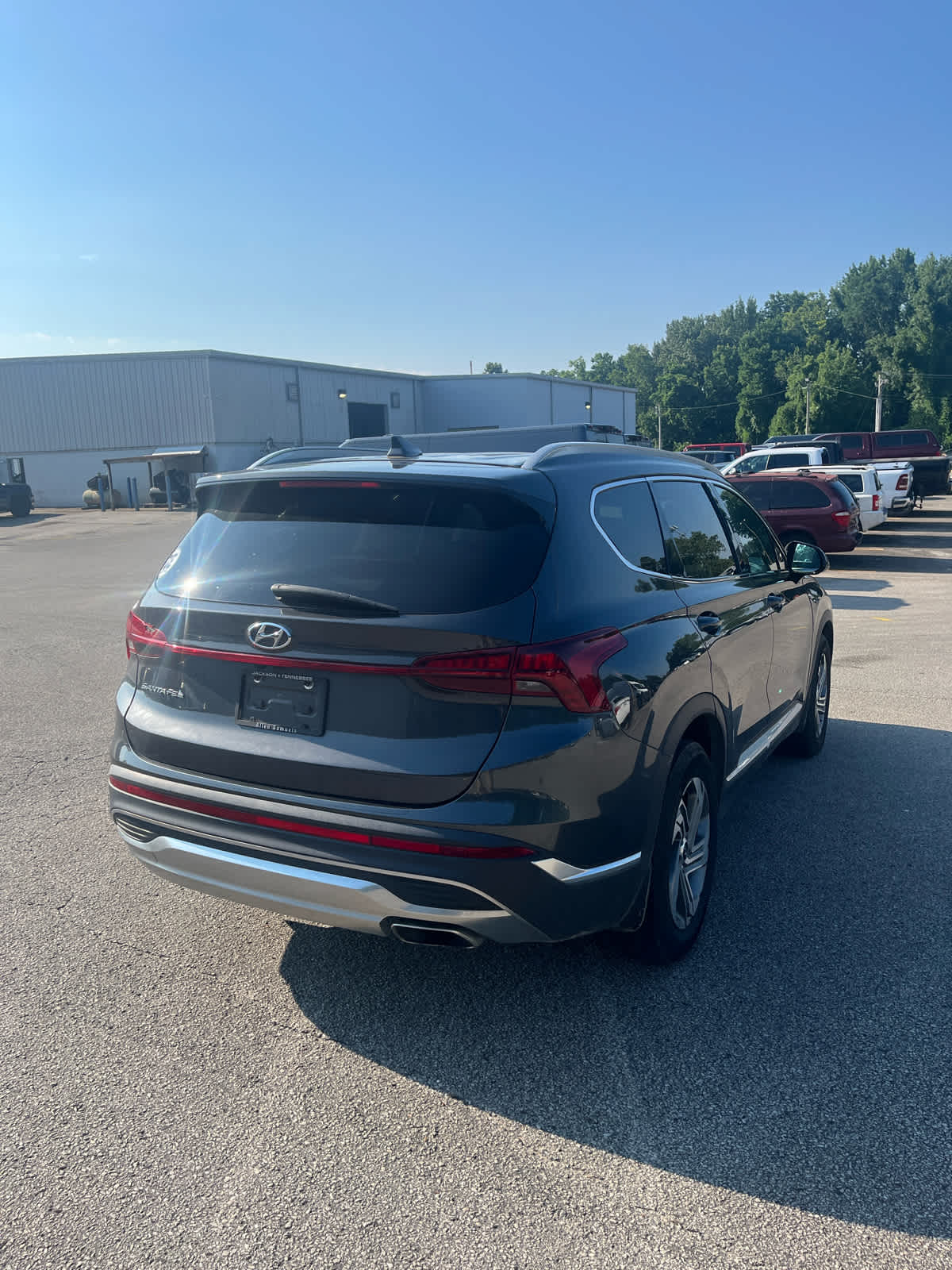 used 2022 Hyundai Santa Fe car, priced at $22,851