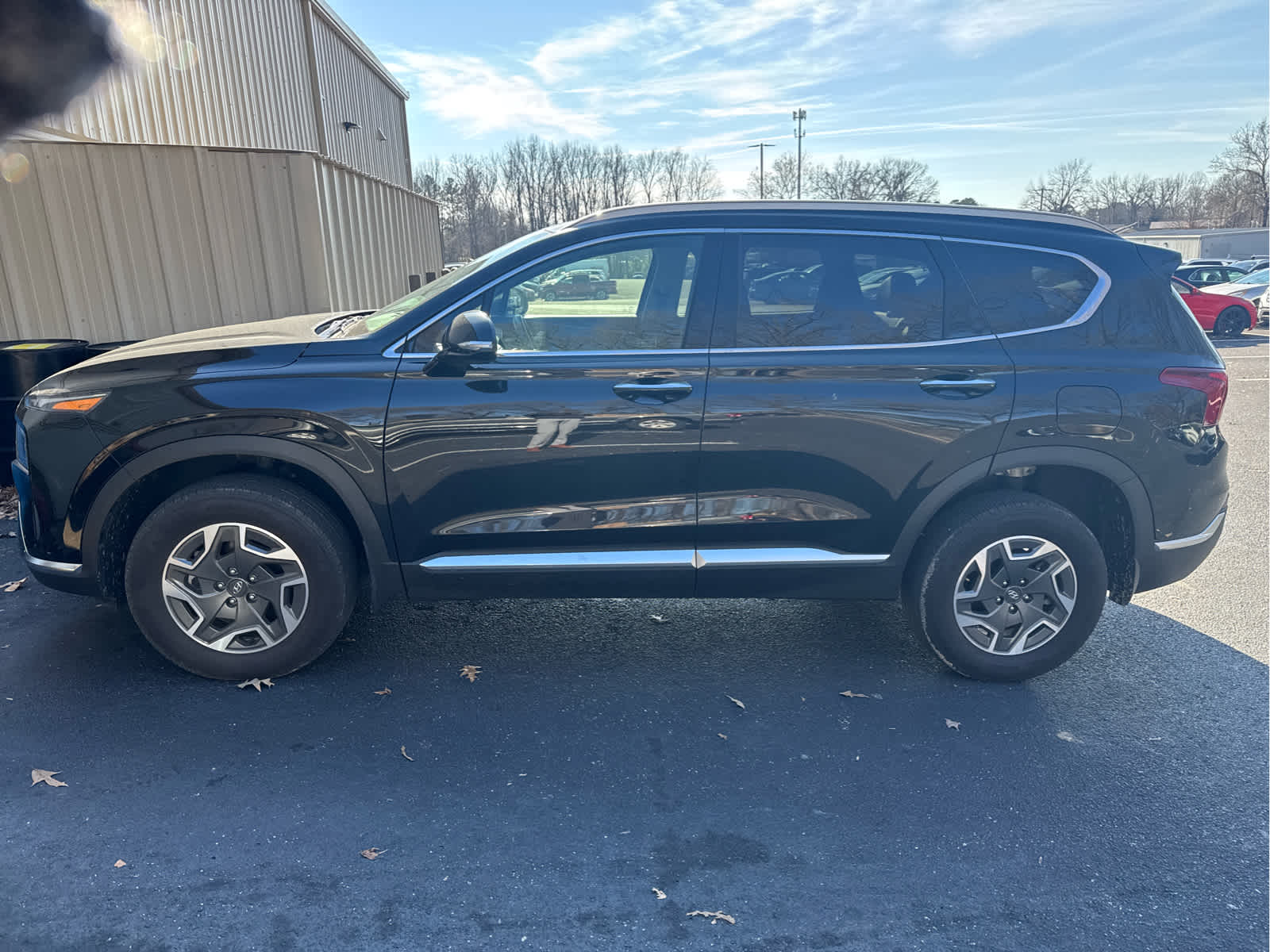 used 2023 Hyundai Santa Fe Hybrid car, priced at $29,500