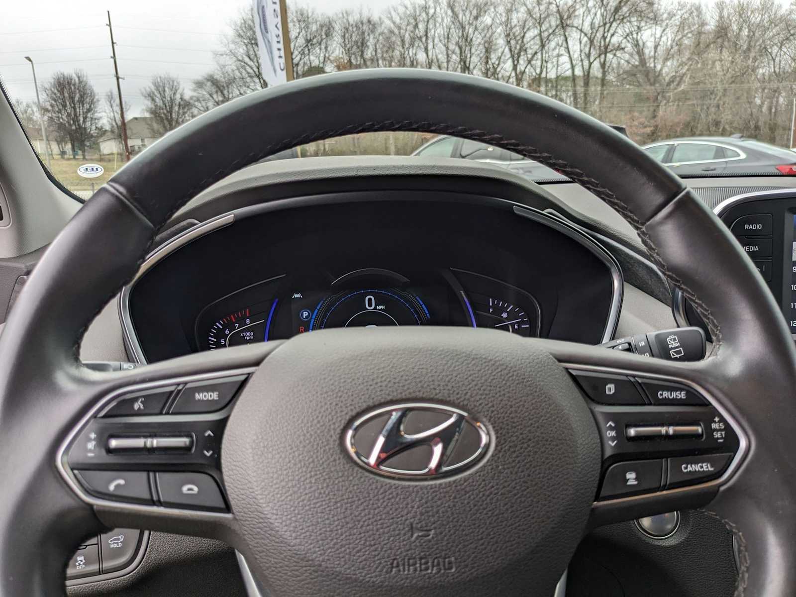 used 2019 Hyundai Santa Fe car, priced at $19,000