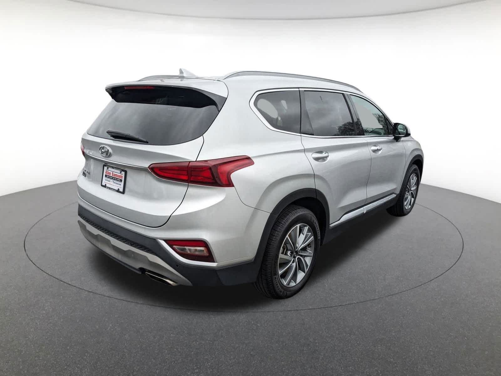 used 2019 Hyundai Santa Fe car, priced at $19,000