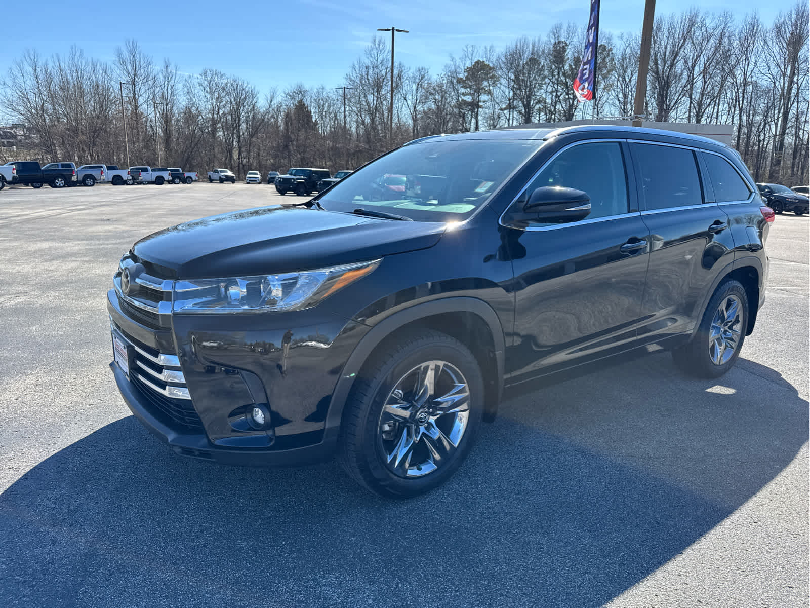 used 2019 Toyota Highlander car, priced at $25,500