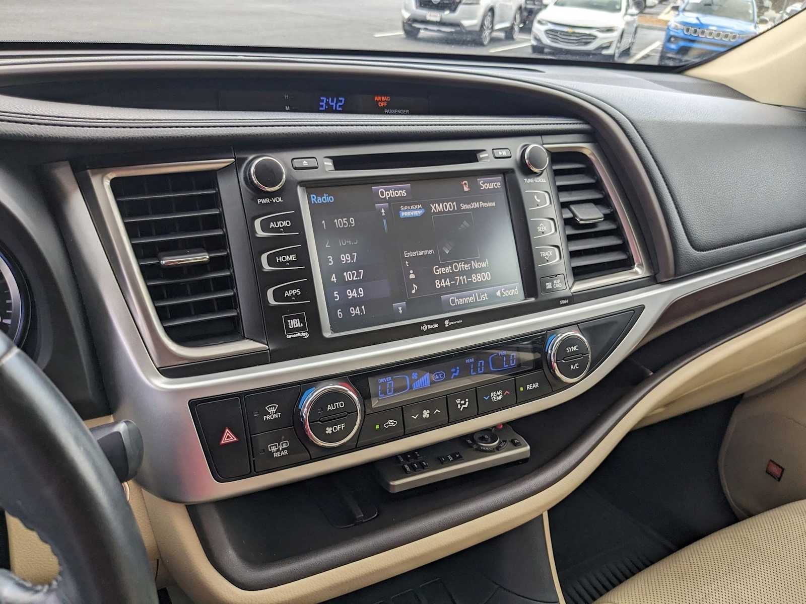used 2015 Toyota Highlander car, priced at $21,000