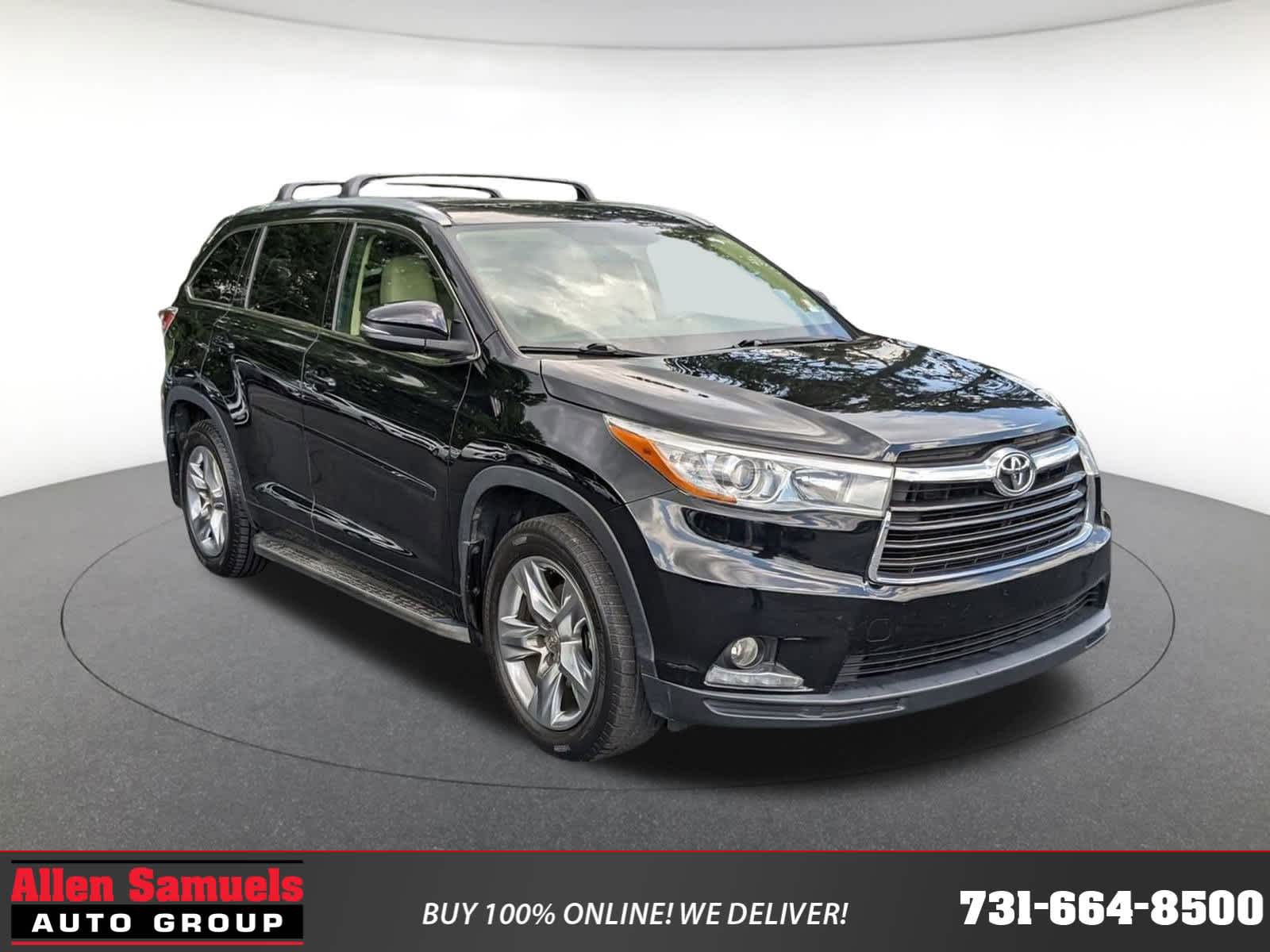 used 2015 Toyota Highlander car, priced at $21,000