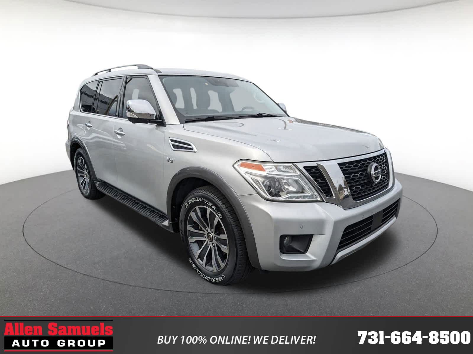 used 2020 Nissan Armada car, priced at $22,000