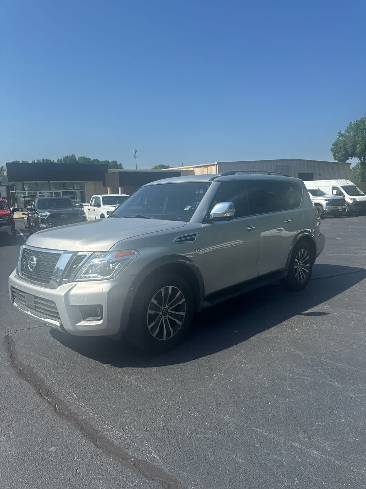 used 2020 Nissan Armada car, priced at $24,220