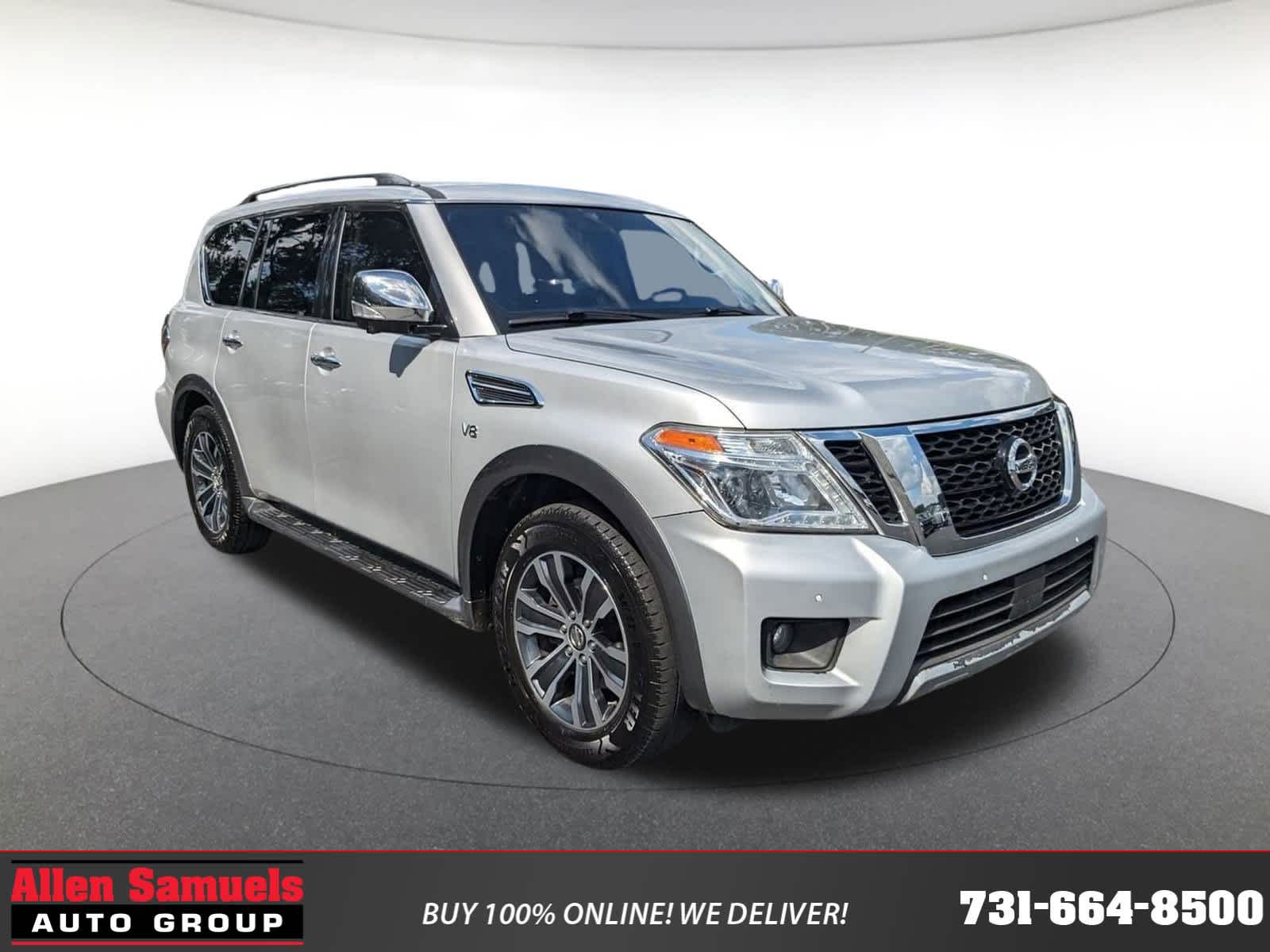 used 2020 Nissan Armada car, priced at $24,220