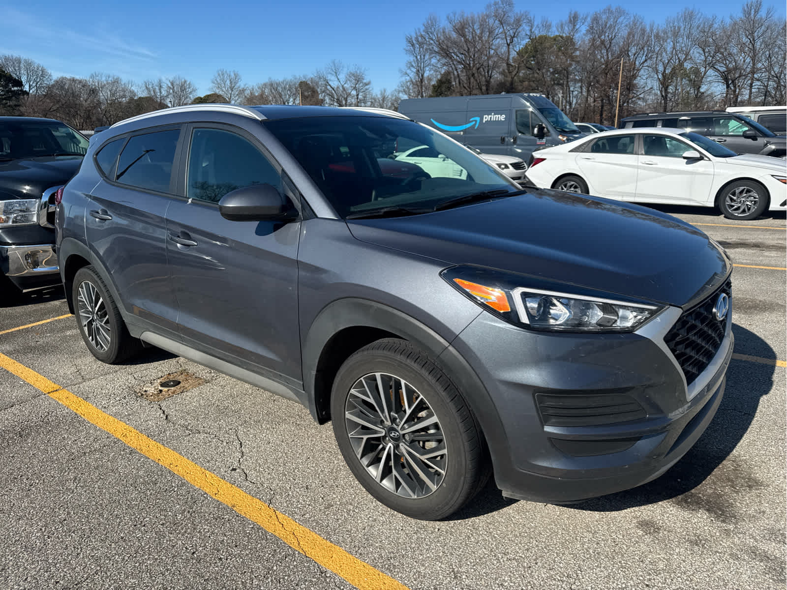 used 2021 Hyundai Tucson car, priced at $16,500