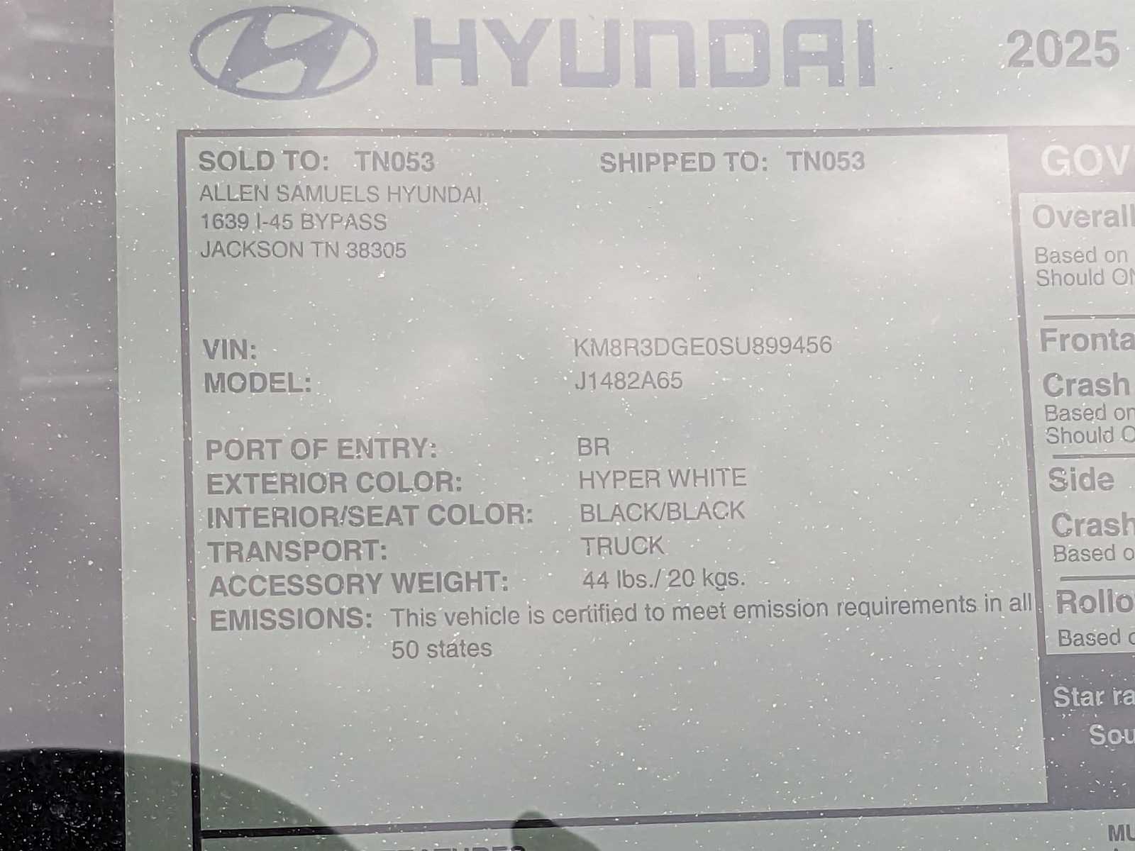 new 2025 Hyundai Palisade car, priced at $45,783