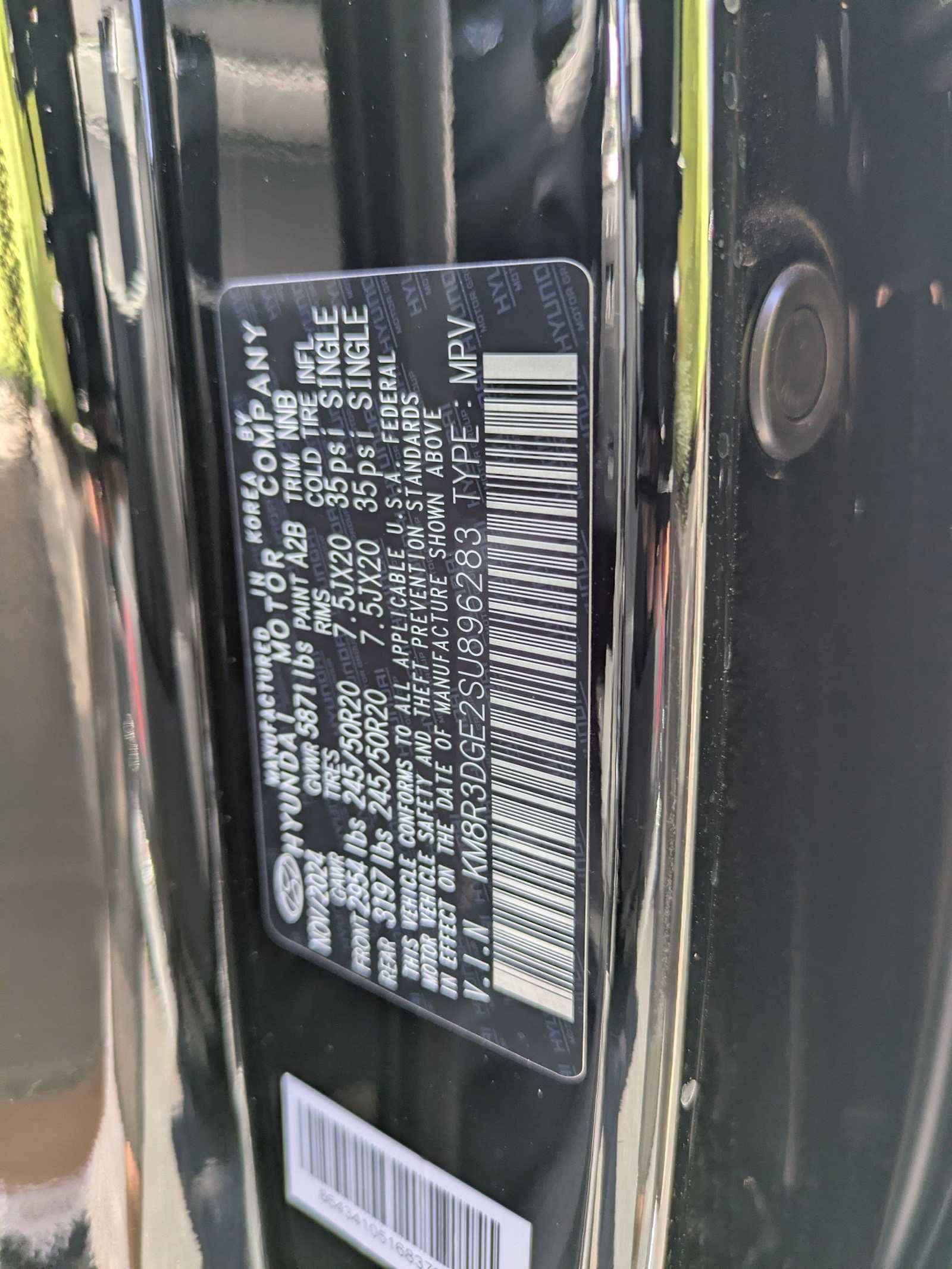 new 2025 Hyundai Palisade car, priced at $45,326