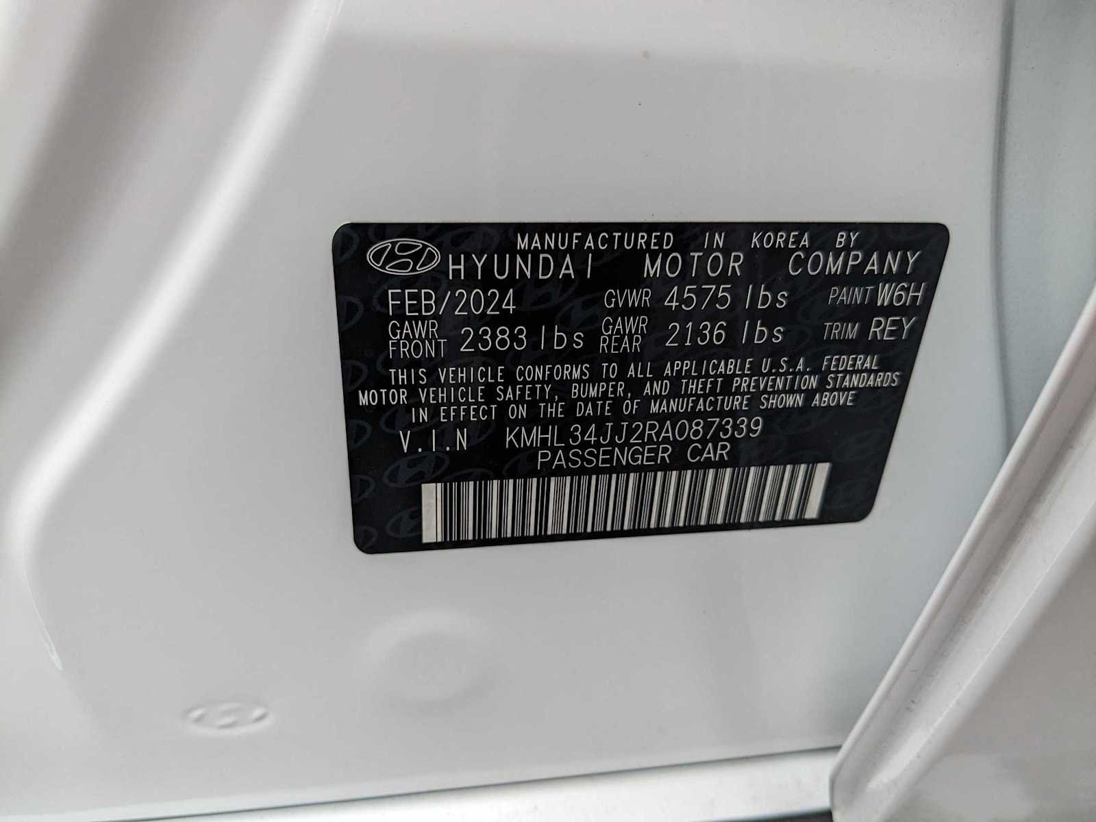 used 2024 Hyundai Sonata Hybrid car, priced at $27,000